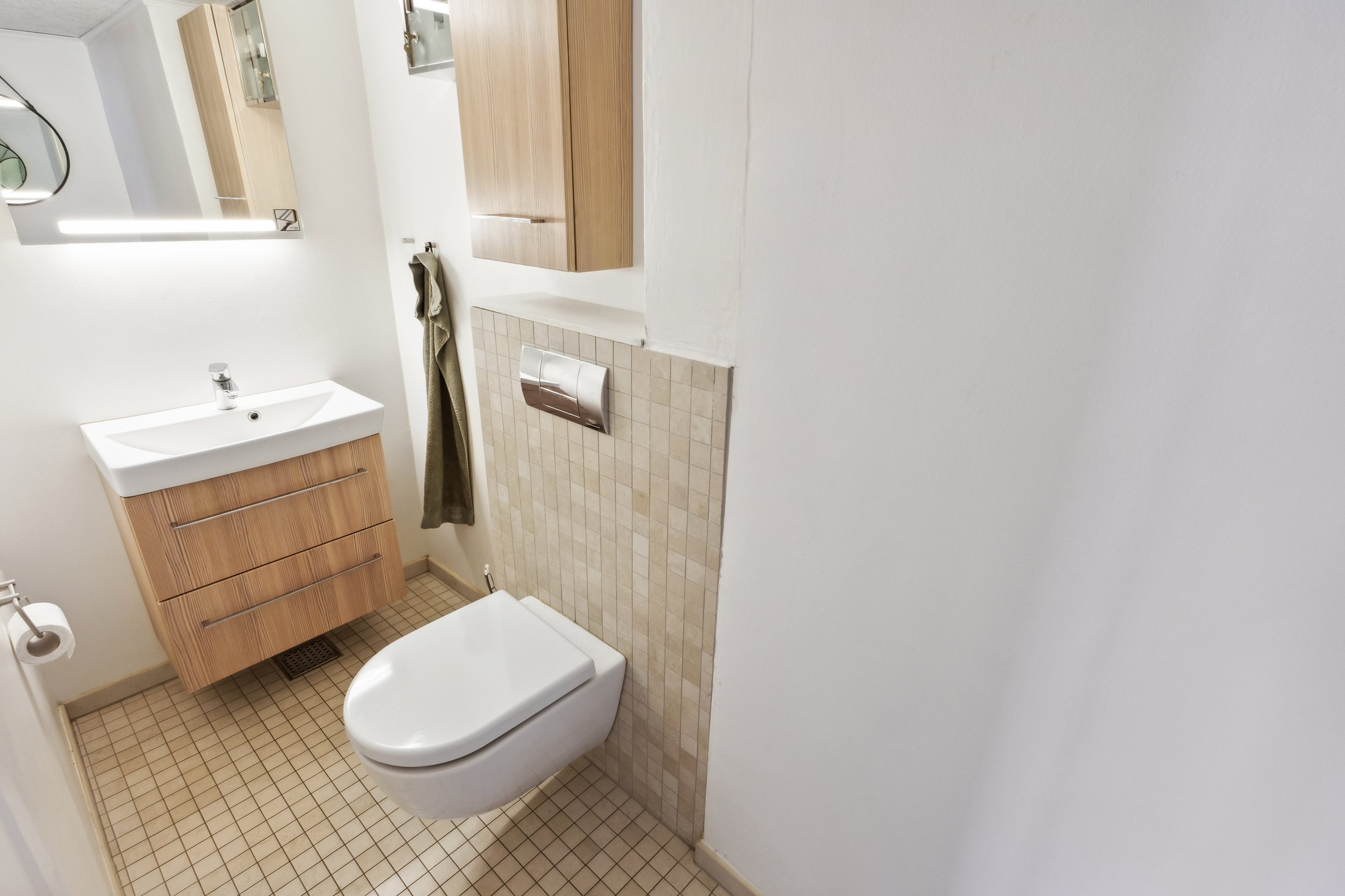 Fremhævet toilet billede i fuldskærmstilstand. Billede af Valmuemarken 19A, 6771 Gredstedbro