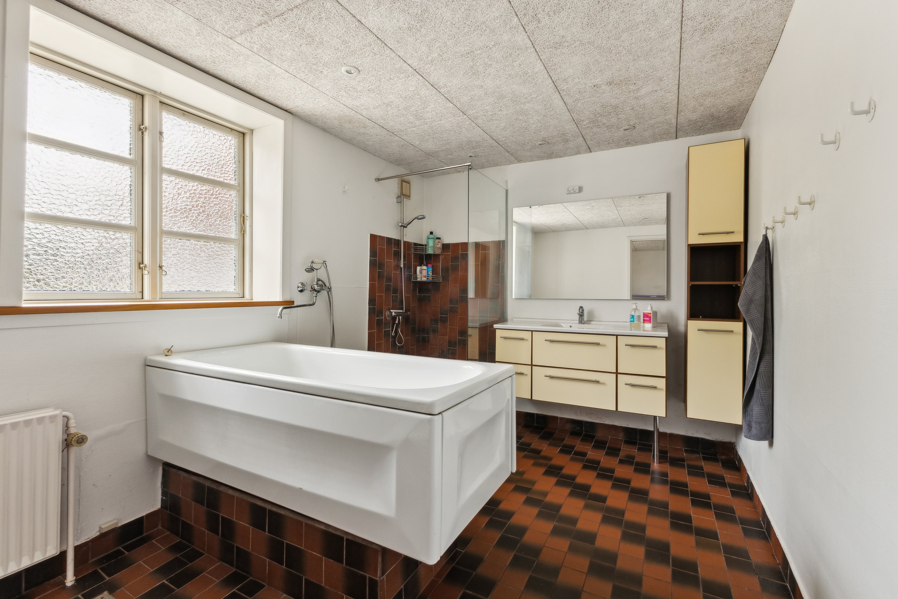 Fremhævet badeværelse - lejlighed billede i fuldskærmstilstand. Billede af Valmuemarken 19A, 6771 Gredstedbro