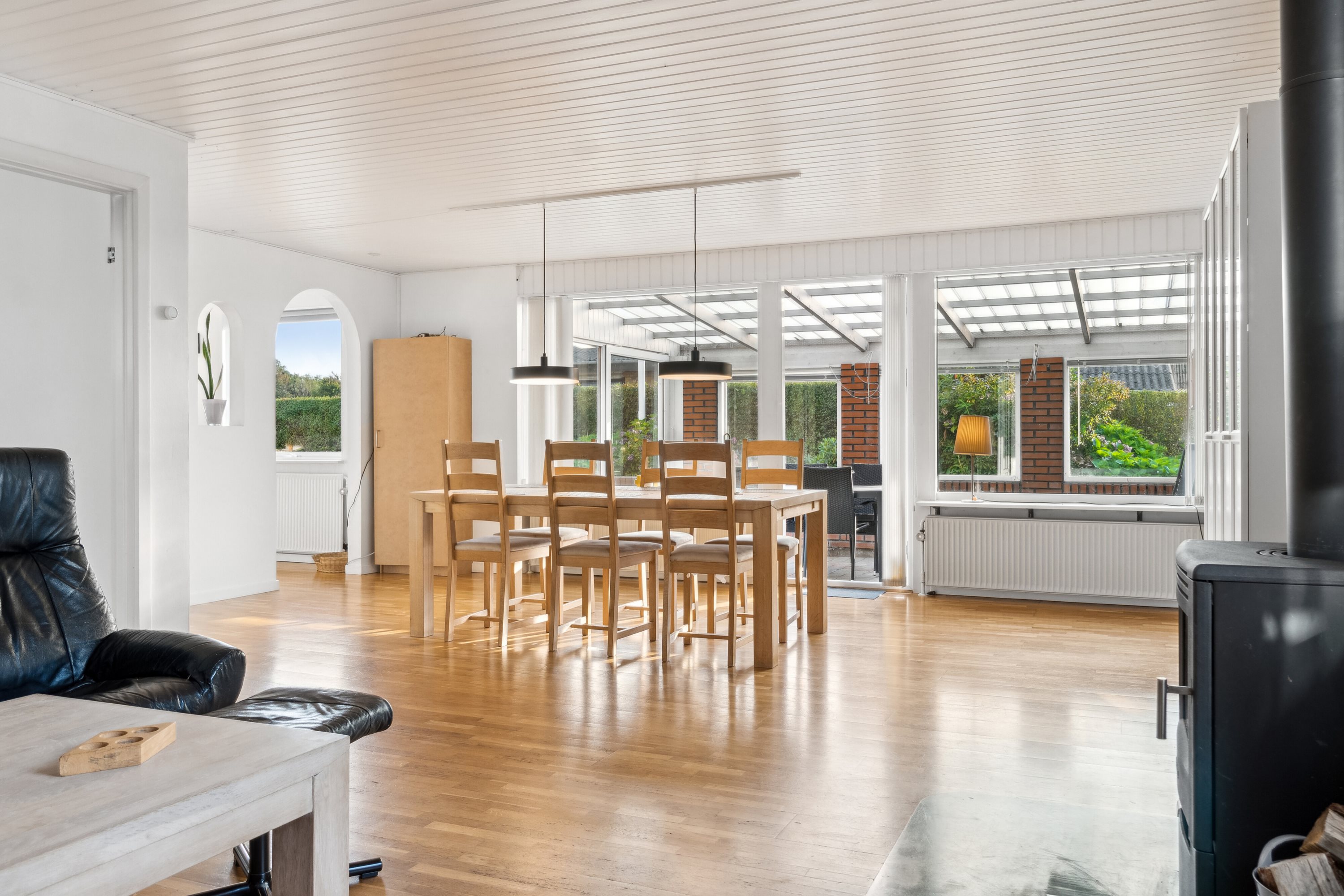 Fremhævet spisestue billede i fuldskærmstilstand. Billede af Algade 24, Koldby, 7752 Snedsted