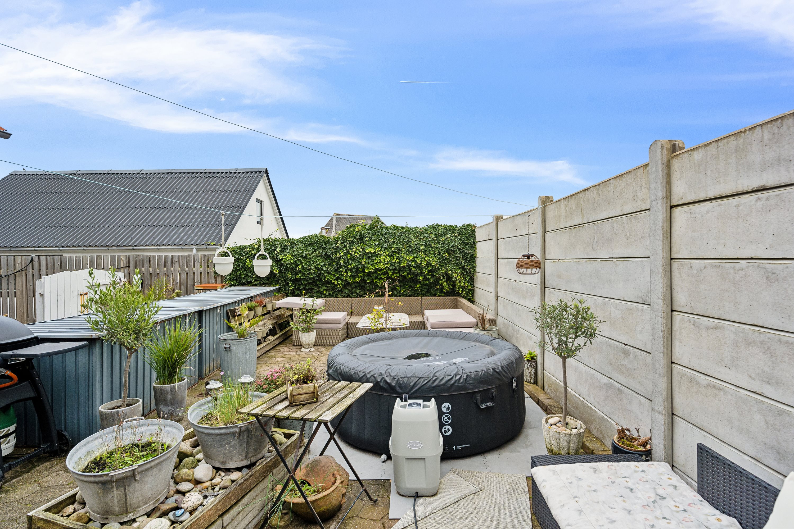 Fremhævet terrasse billede i fuldskærmstilstand. Billede af Højersgade 7, 9850 Hirtshals