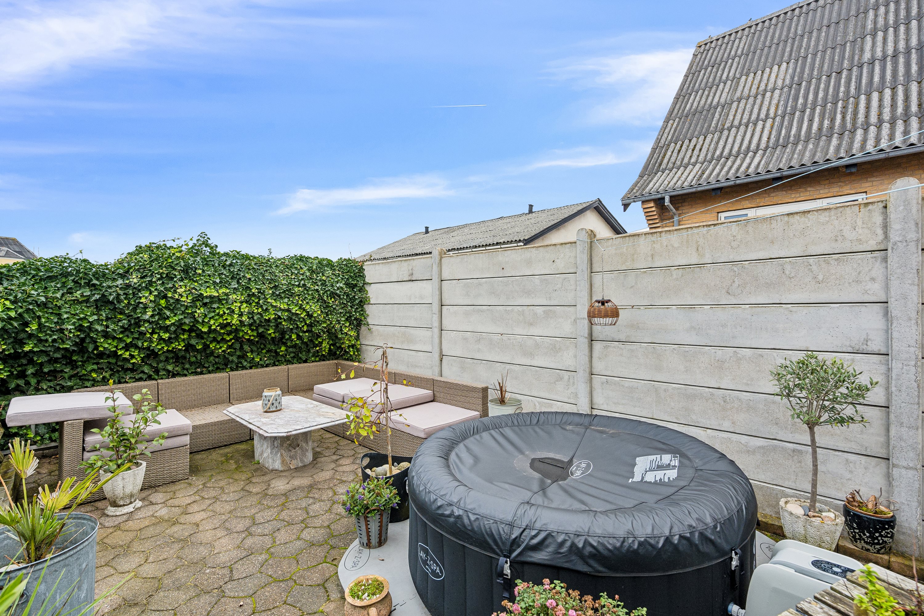 Fremhævet terrasse billede i fuldskærmstilstand. Billede af Højersgade 7, 9850 Hirtshals