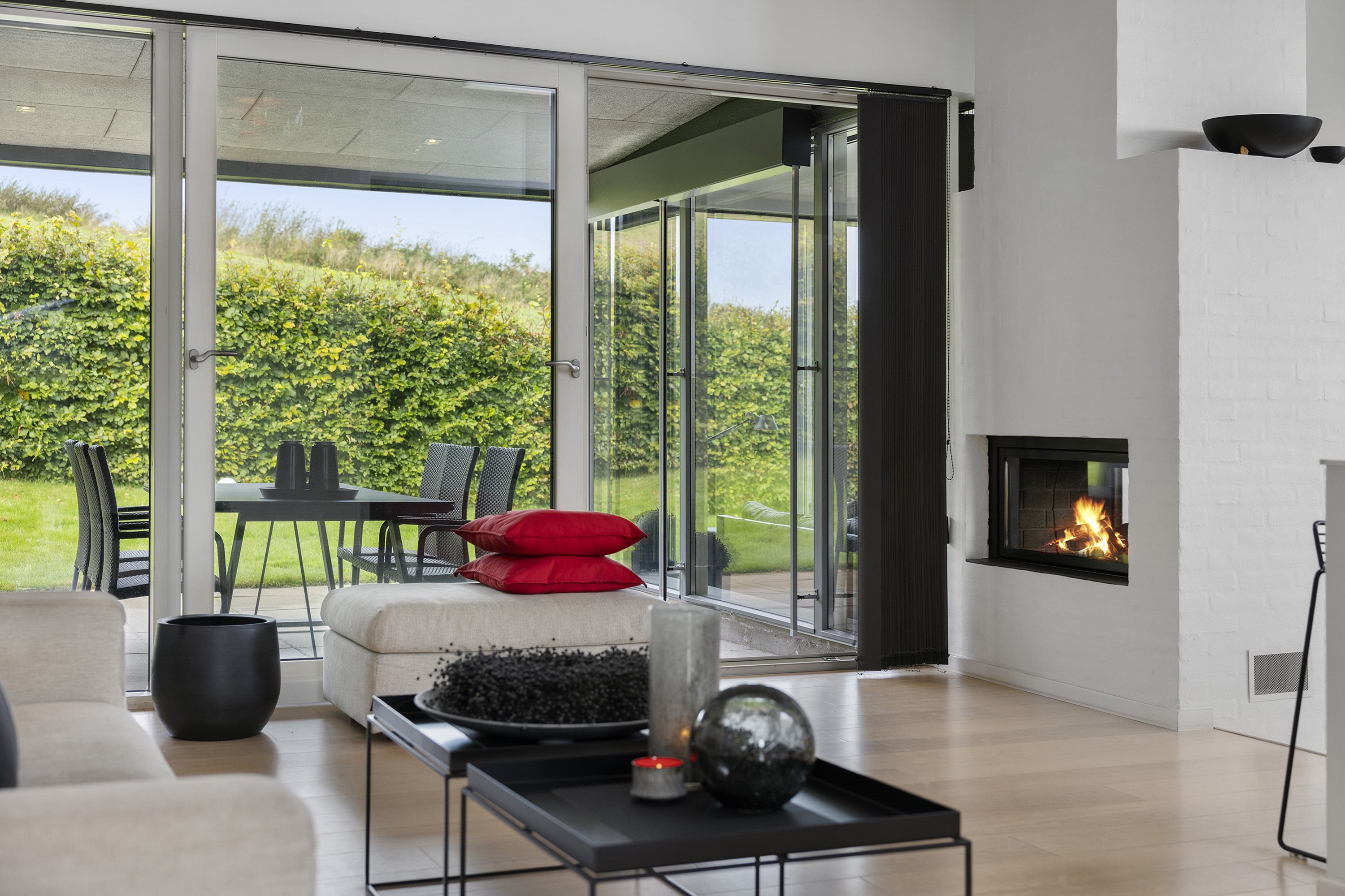 Fremhævet stue billede i fuldskærmstilstand. Billede af Vesteråsene 40, 9900 Frederikshavn