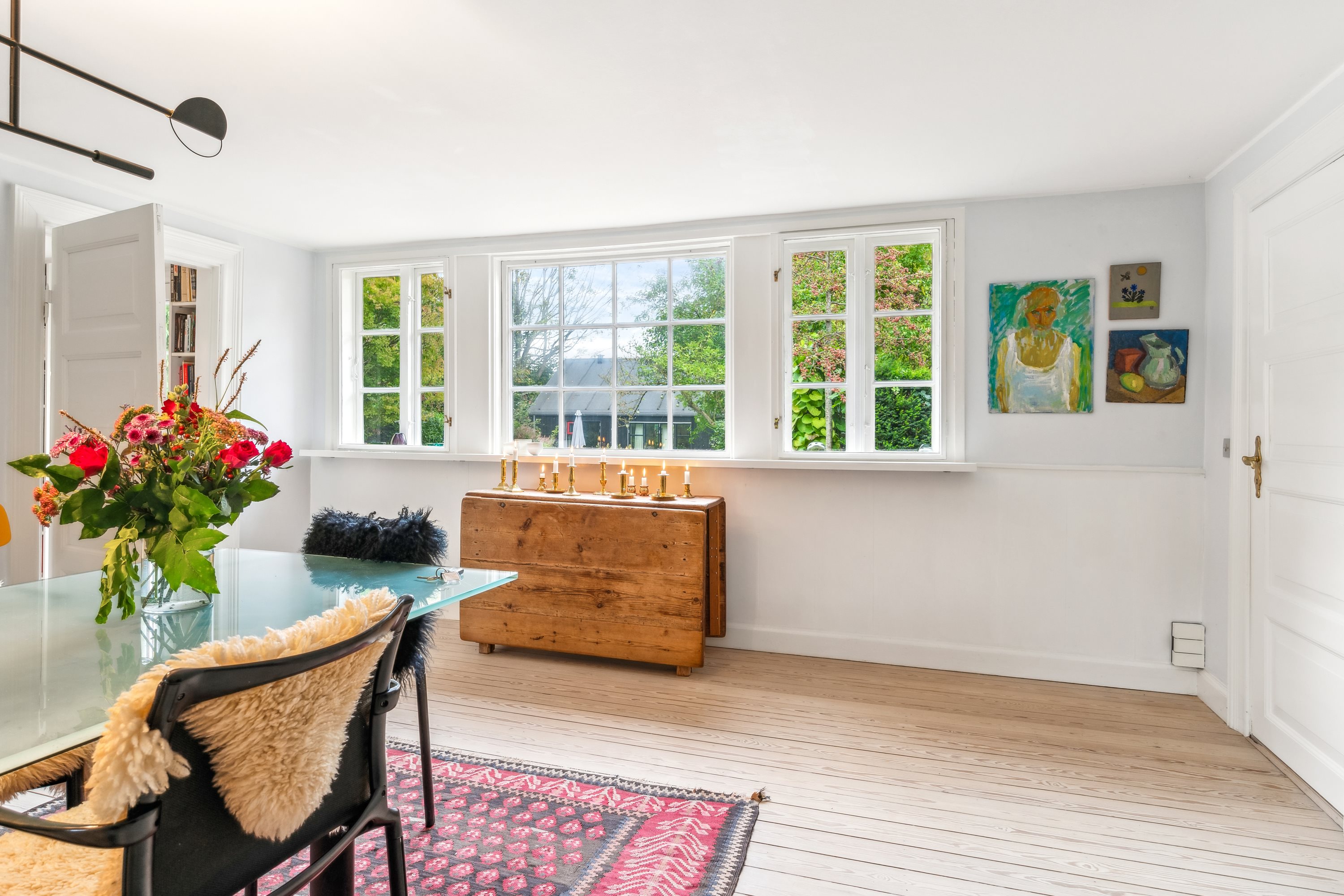 Fremhævet spisestue billede i fuldskærmstilstand. Billede af Østre Skovvej 23, 8240 Risskov