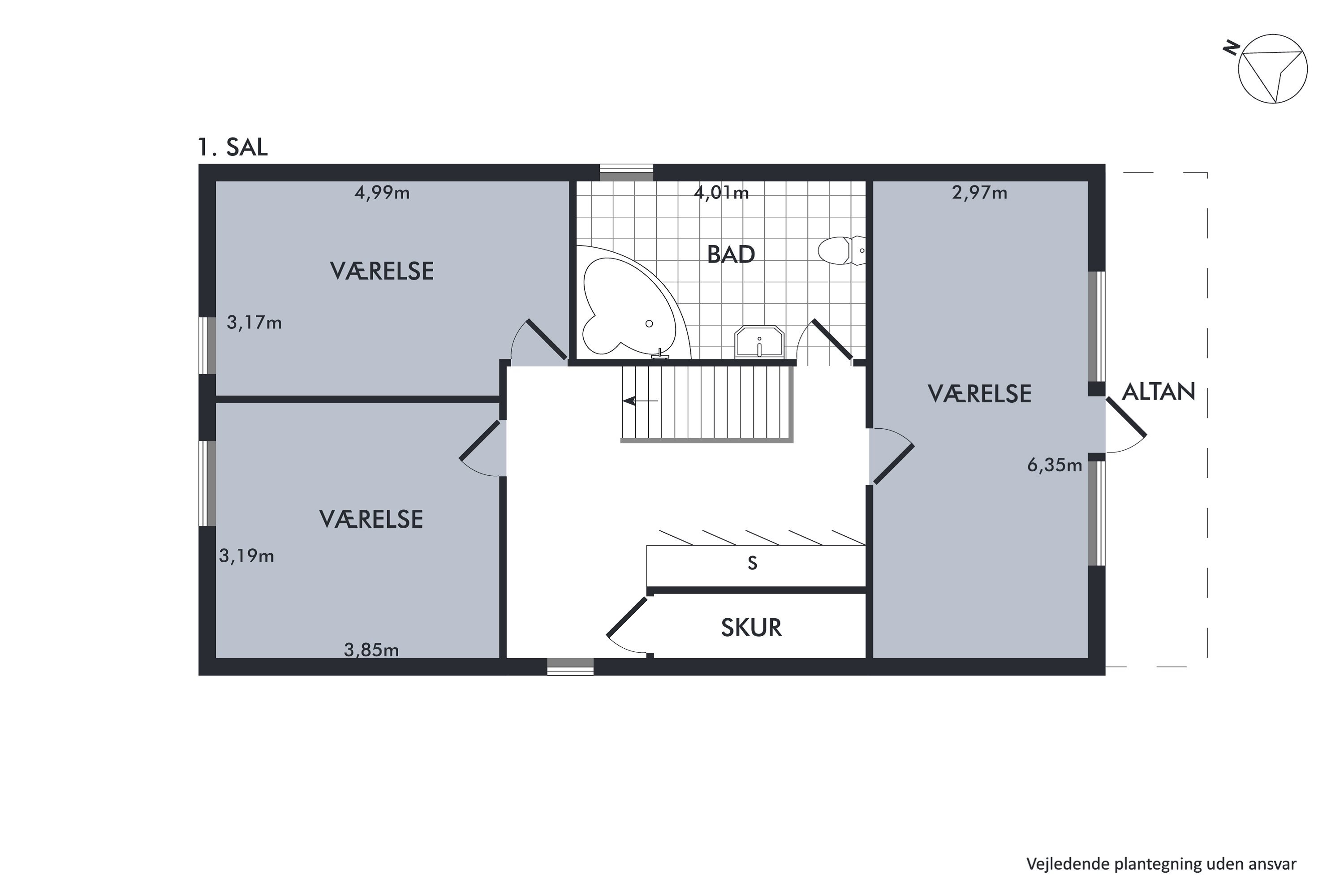 Plantegninger billede af Koldingvej 106, 8800 Viborg