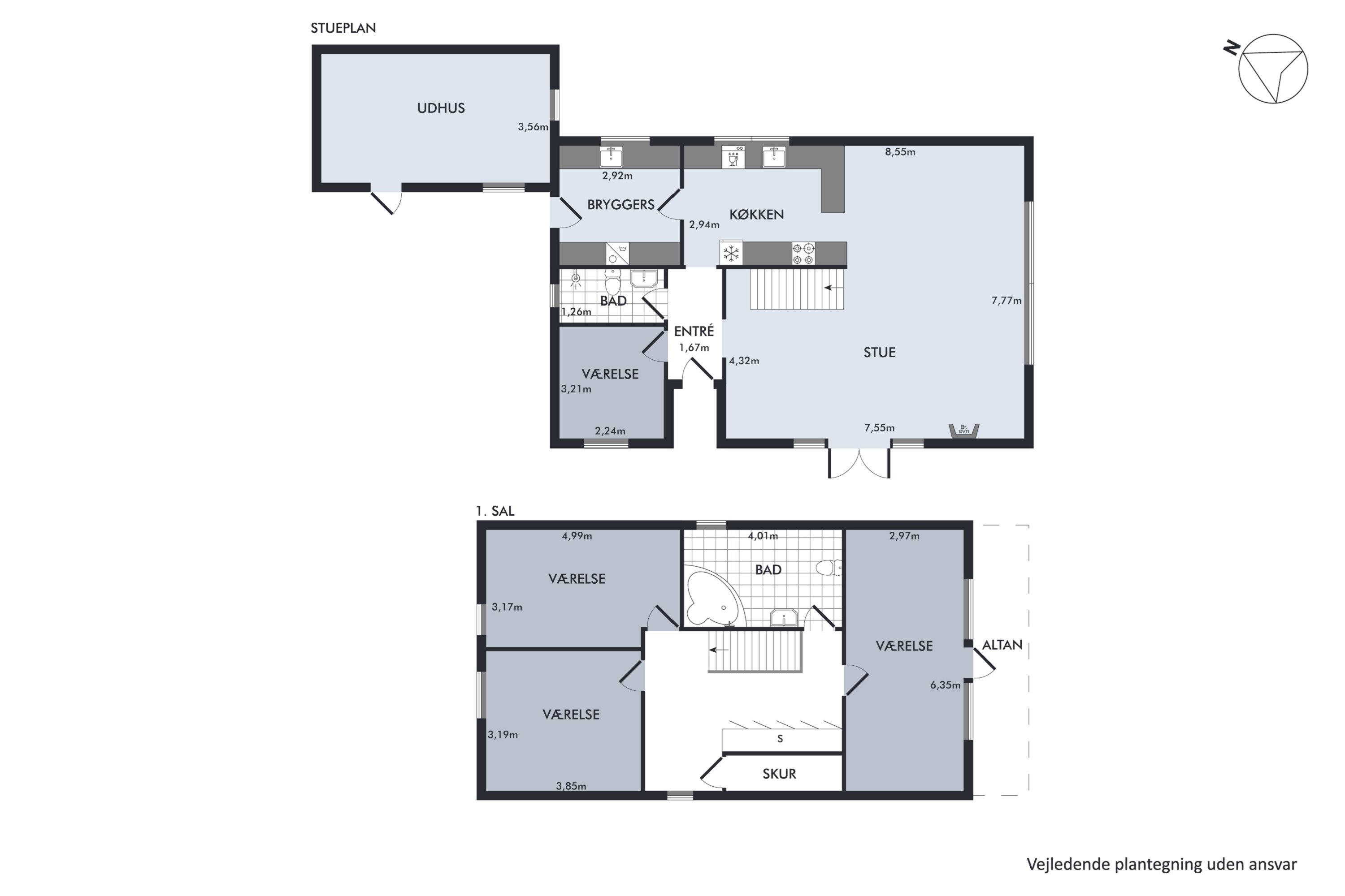 Plantegninger billede af Koldingvej 106, 8800 Viborg