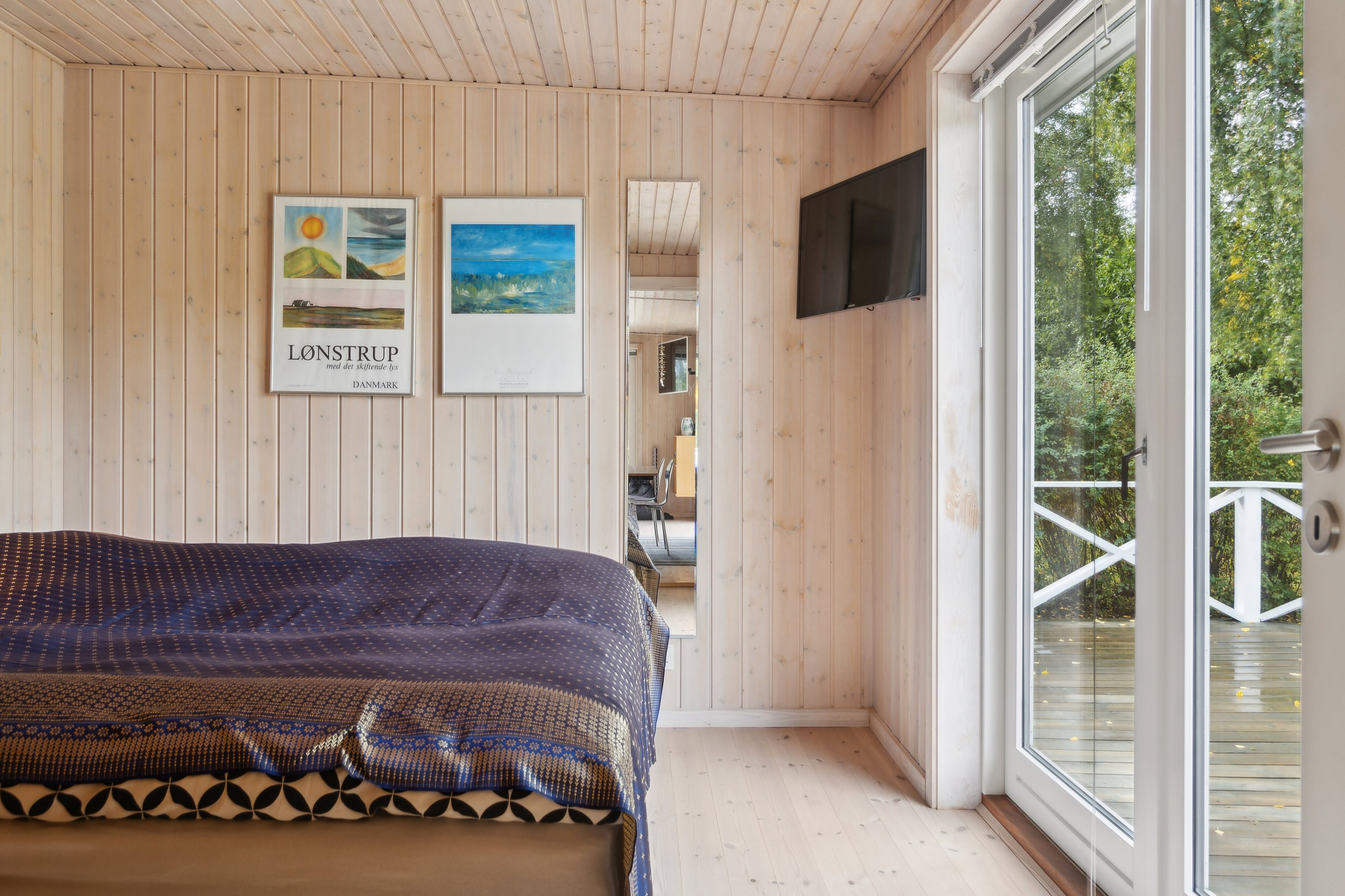 Fremhævet soveværelse billede i fuldskærmstilstand. Billede af Vibeengen 1, 4550 Asnæs