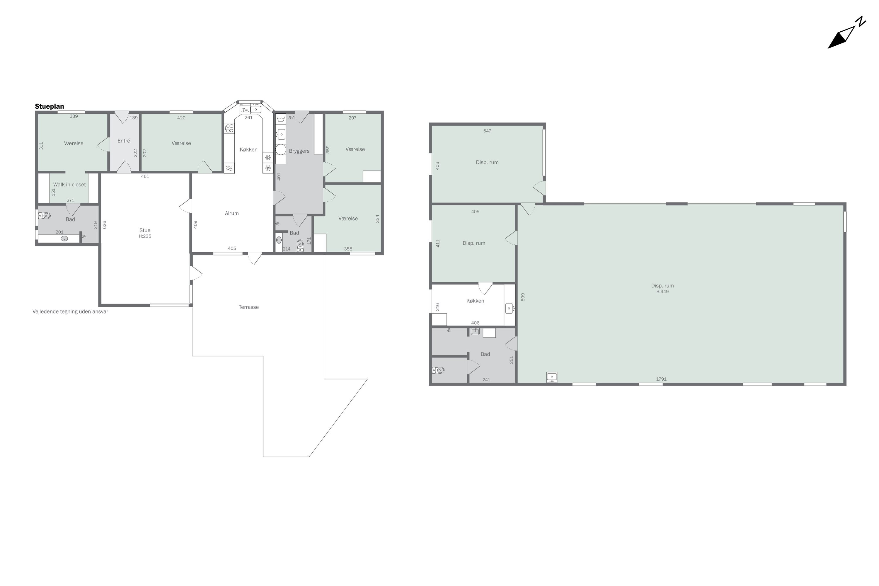 Plantegninger billede af Karolinevej 11, 4200 Slagelse