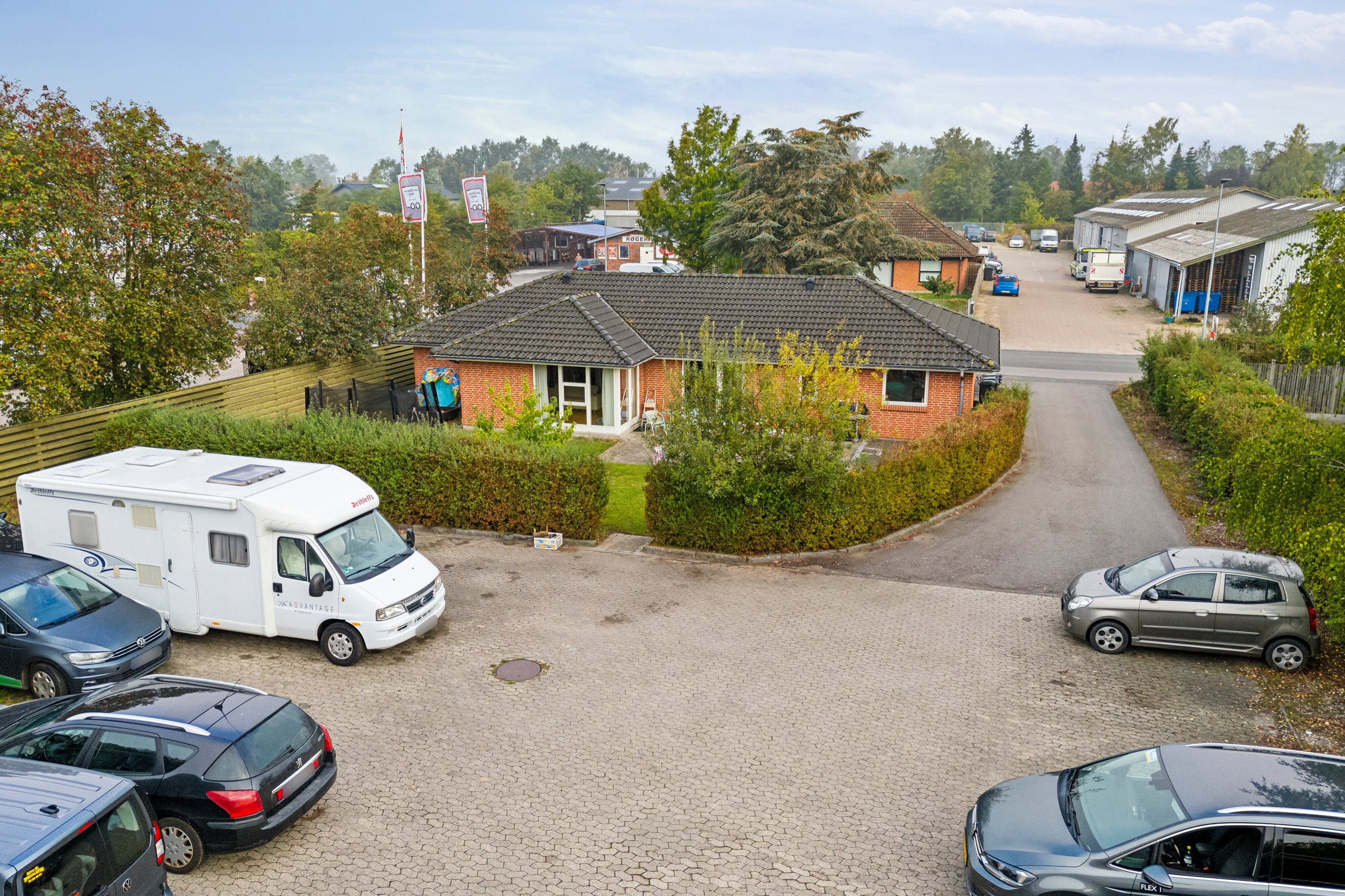 Fremhævet udendørs billede i fuldskærmstilstand. Billede af Karolinevej 11, 4200 Slagelse