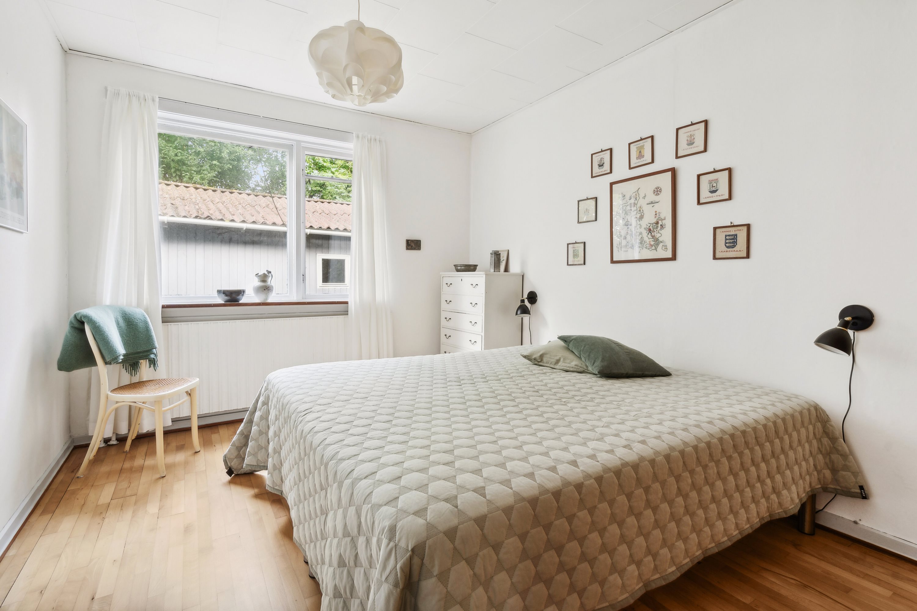 Fremhævet soveværelse billede i fuldskærmstilstand. Billede af Langevad 5A, 6200 Aabenraa