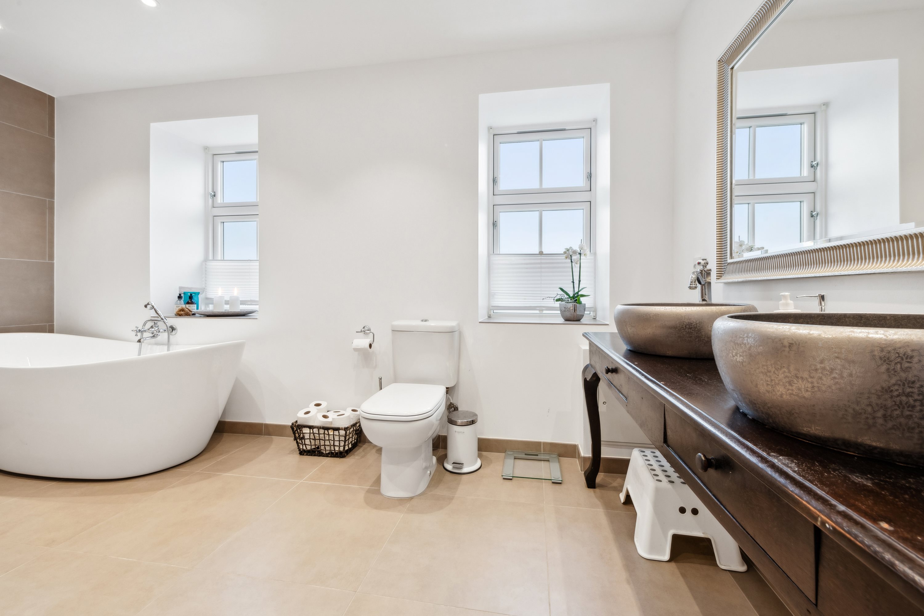 Fremhævet badeværelse billede i fuldskærmstilstand. Billede af Tordenskjoldsvej 13, 3000 Helsingør