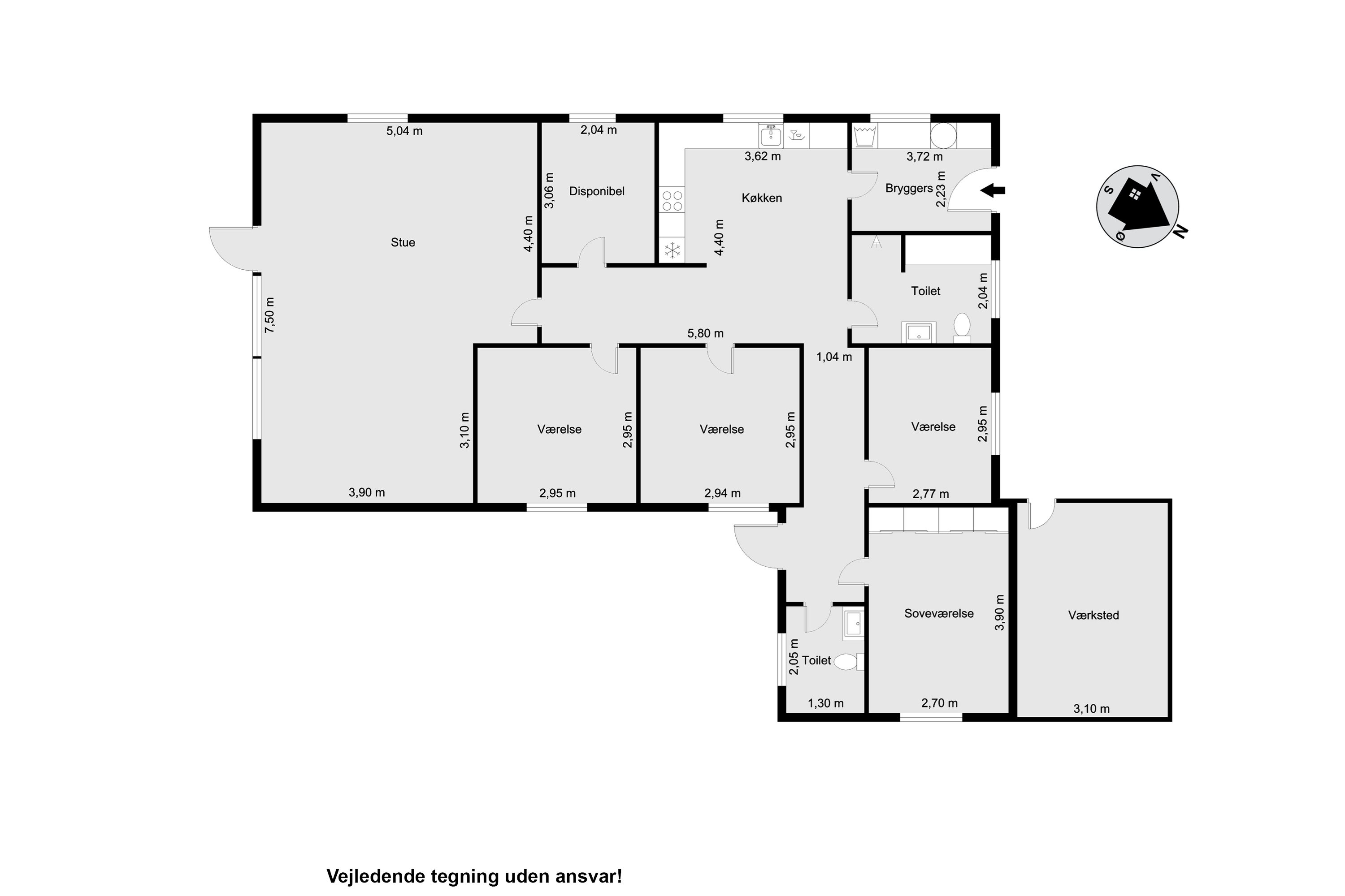 Plantegninger billede af Klitlund 31, 9900 Frederikshavn