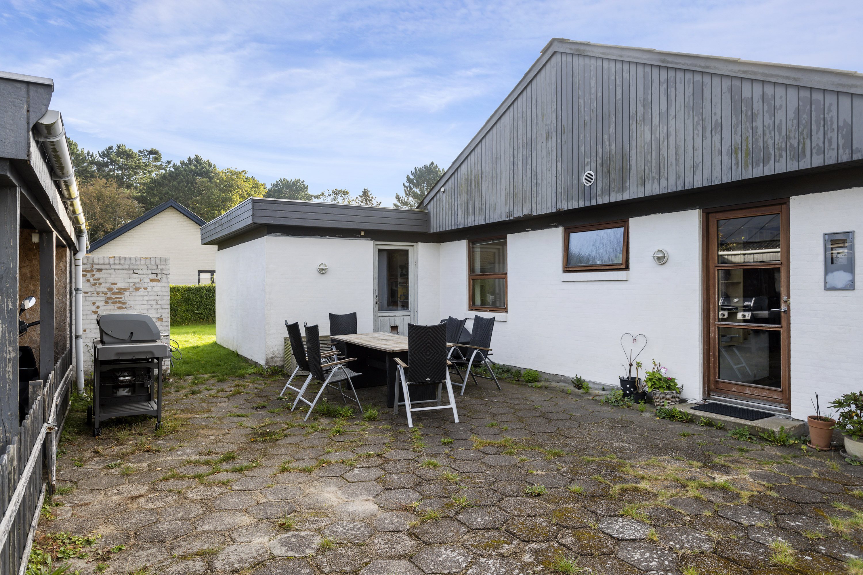 Fremhævet terrasse billede i fuldskærmstilstand. Billede af Klitlund 31, 9900 Frederikshavn