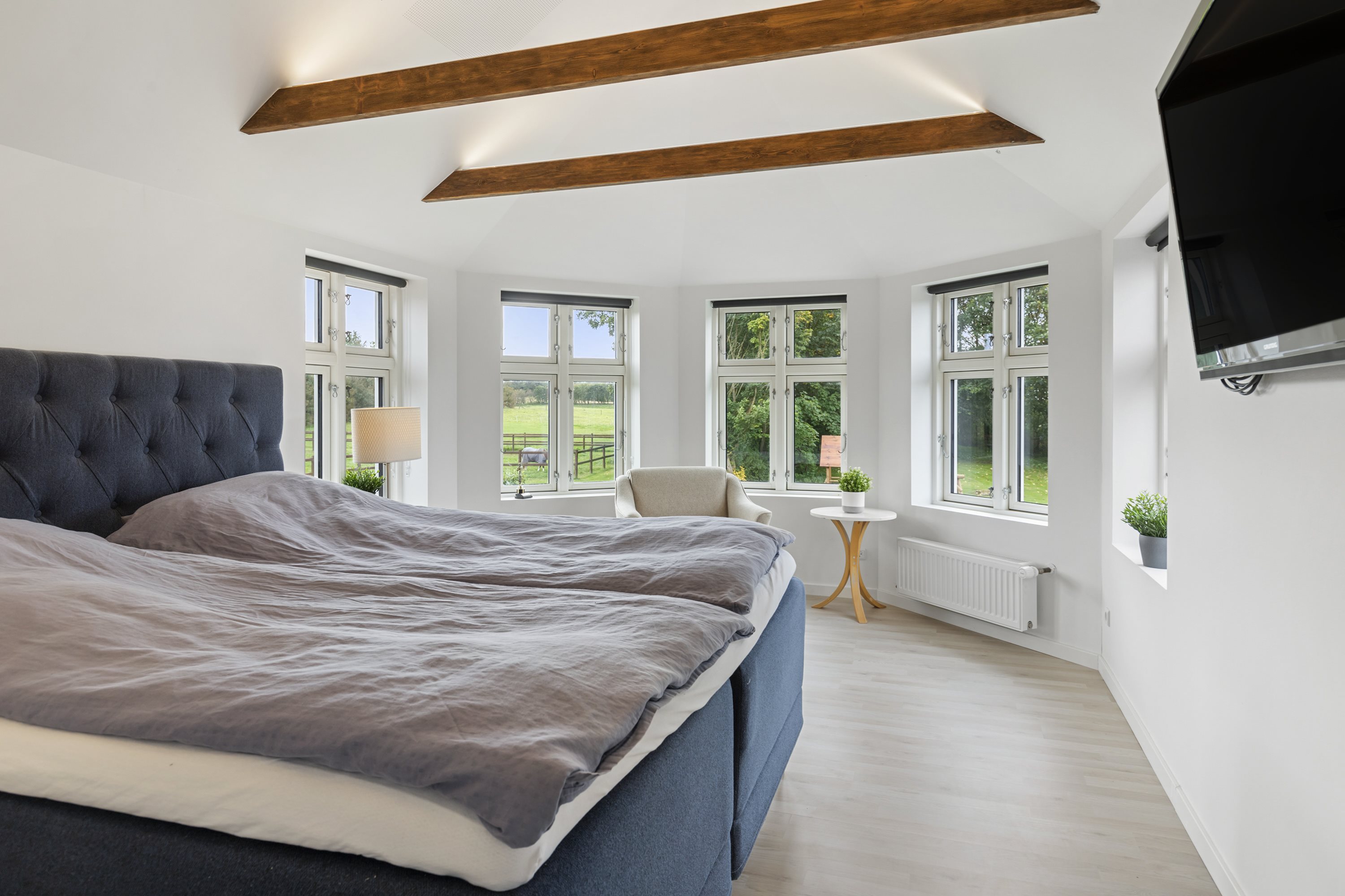 Fremhævet soveværelse billede i fuldskærmstilstand. Billede af Halkærvej 91, Skørbæk, 9240 Nibe