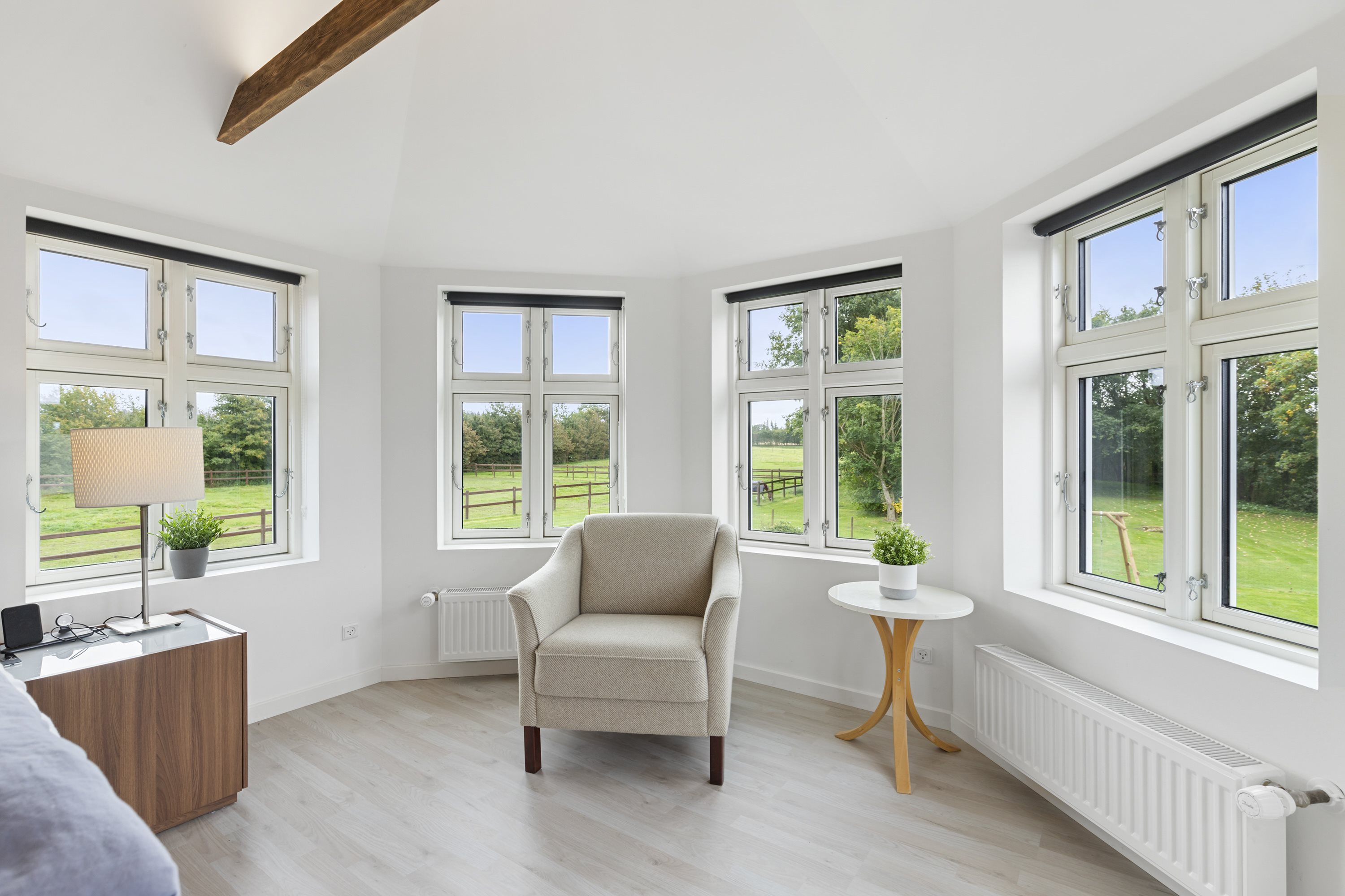 Fremhævet soveværelse billede i fuldskærmstilstand. Billede af Halkærvej 91, Skørbæk, 9240 Nibe