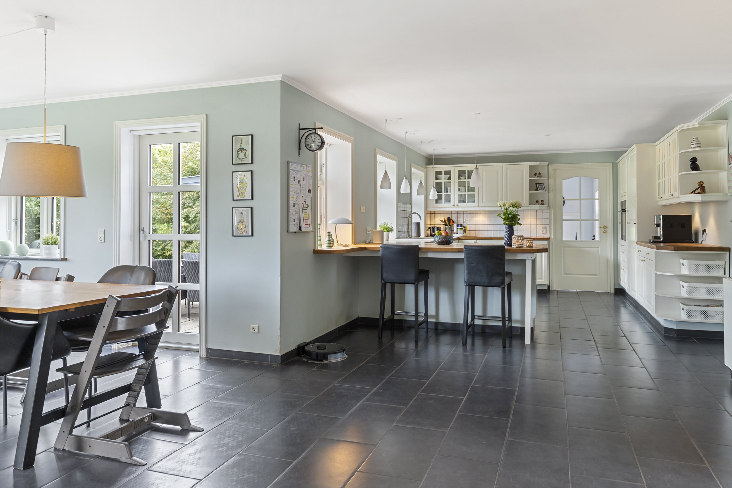 Fremhævet køkken alrum billede i fuldskærmstilstand. Billede af Halkærvej 91, Skørbæk, 9240 Nibe