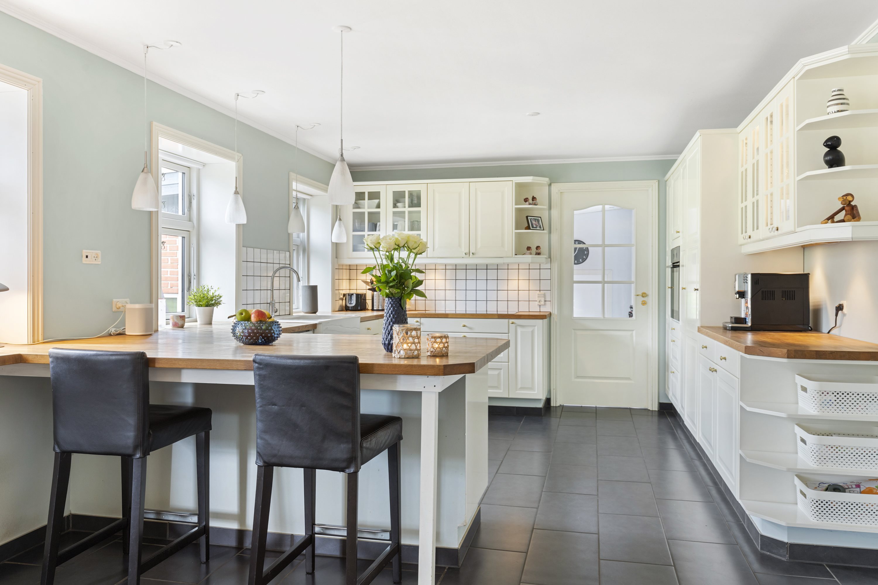 Fremhævet køkken alrum billede i fuldskærmstilstand. Billede af Halkærvej 91, Skørbæk, 9240 Nibe