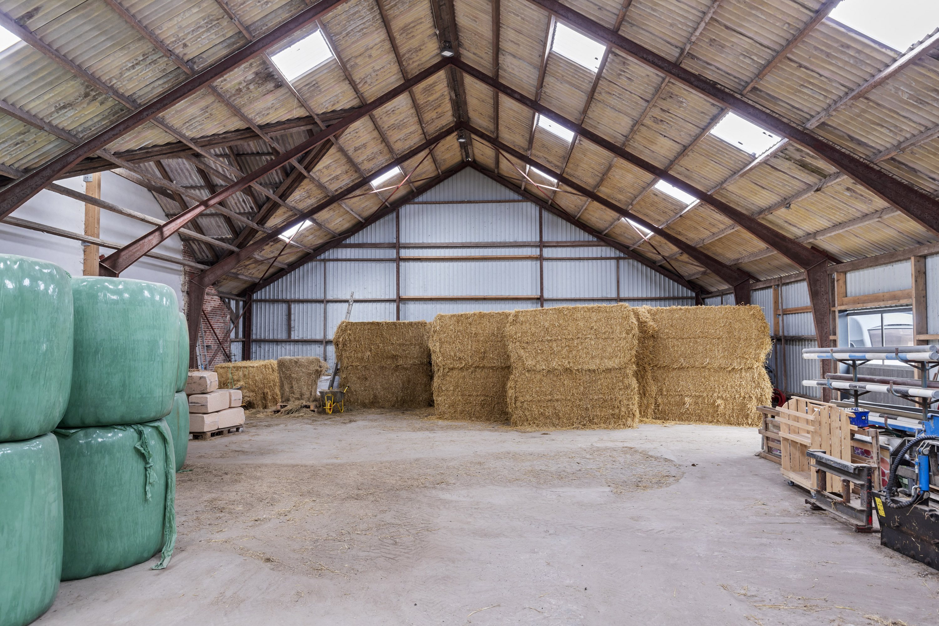 Fremhævet maskinhal billede i fuldskærmstilstand. Billede af Halkærvej 91, Skørbæk, 9240 Nibe