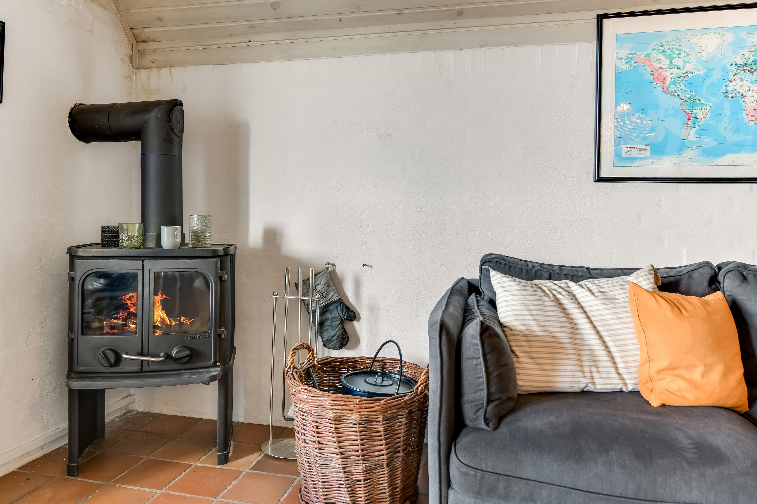 Fremhævet stue billede i fuldskærmstilstand. Billede af Paradisvej 52, Rindby Strand, 6720 Fanø