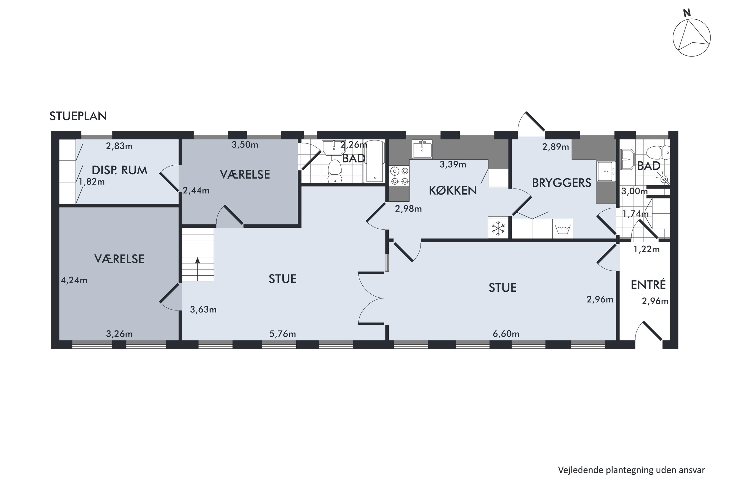 Plantegninger billede af Kirkestien 17, Ulkebøl, 6400 Sønderborg