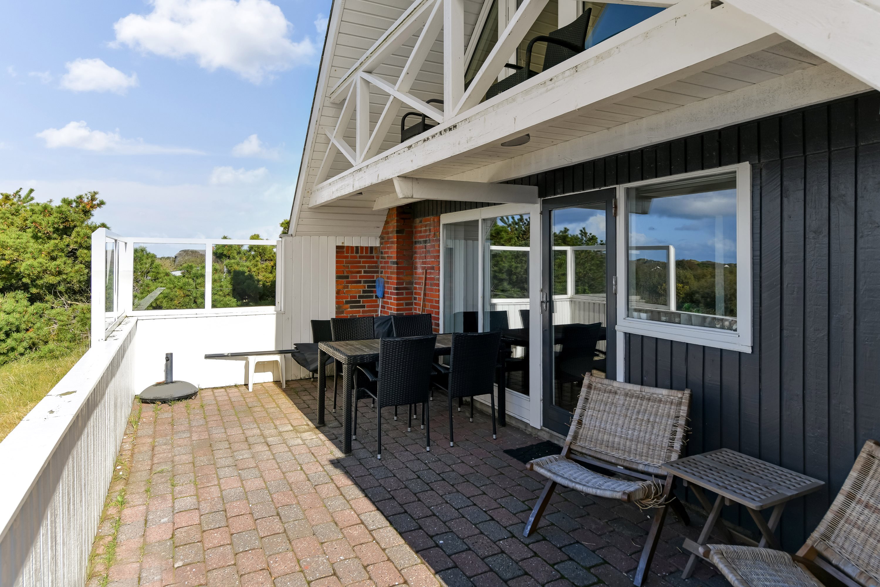 Fremhævet terrasse billede i fuldskærmstilstand. Billede af Paradisvej 52, Rindby Strand, 6720 Fanø