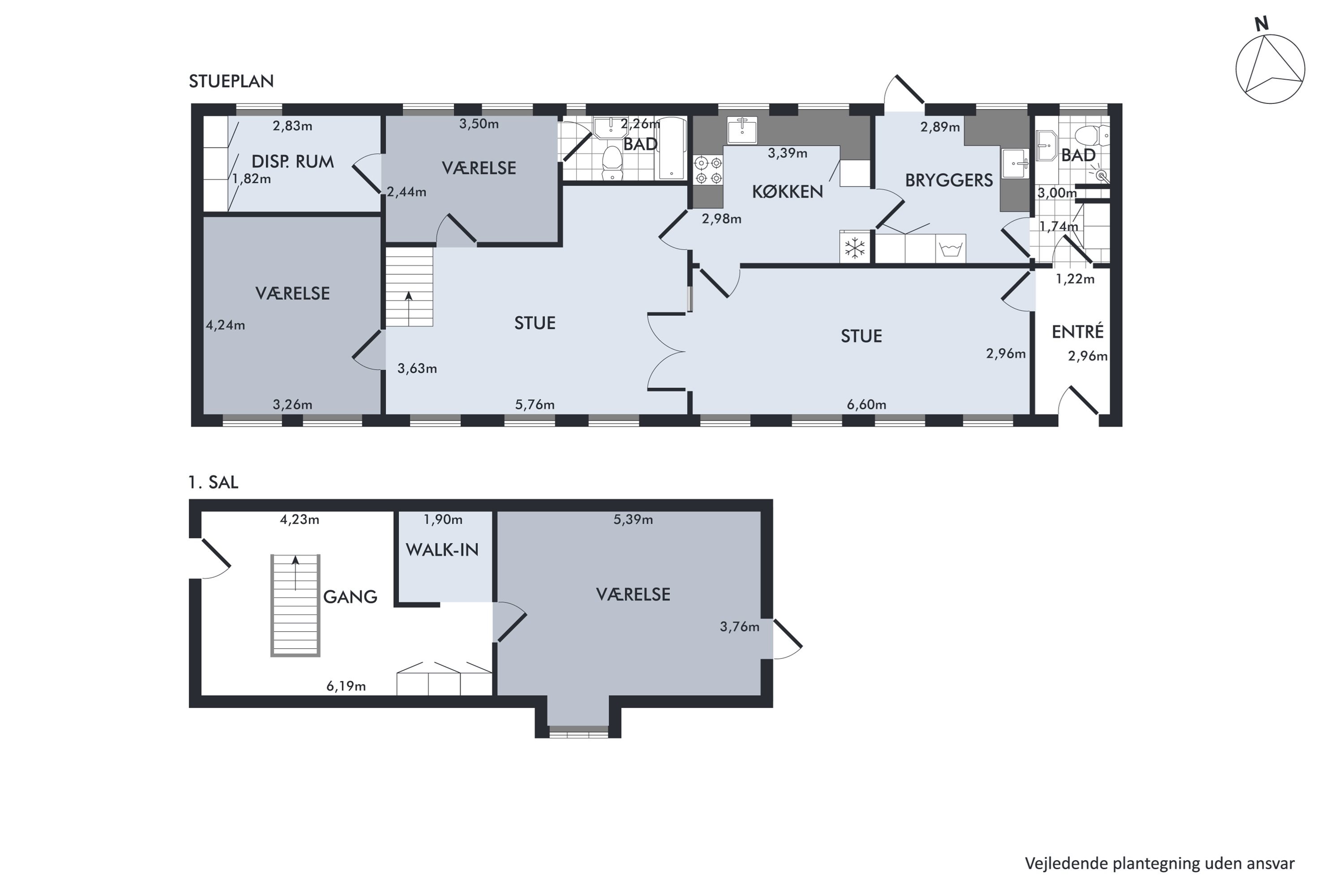 Plantegninger billede af Kirkestien 17, Ulkebøl, 6400 Sønderborg