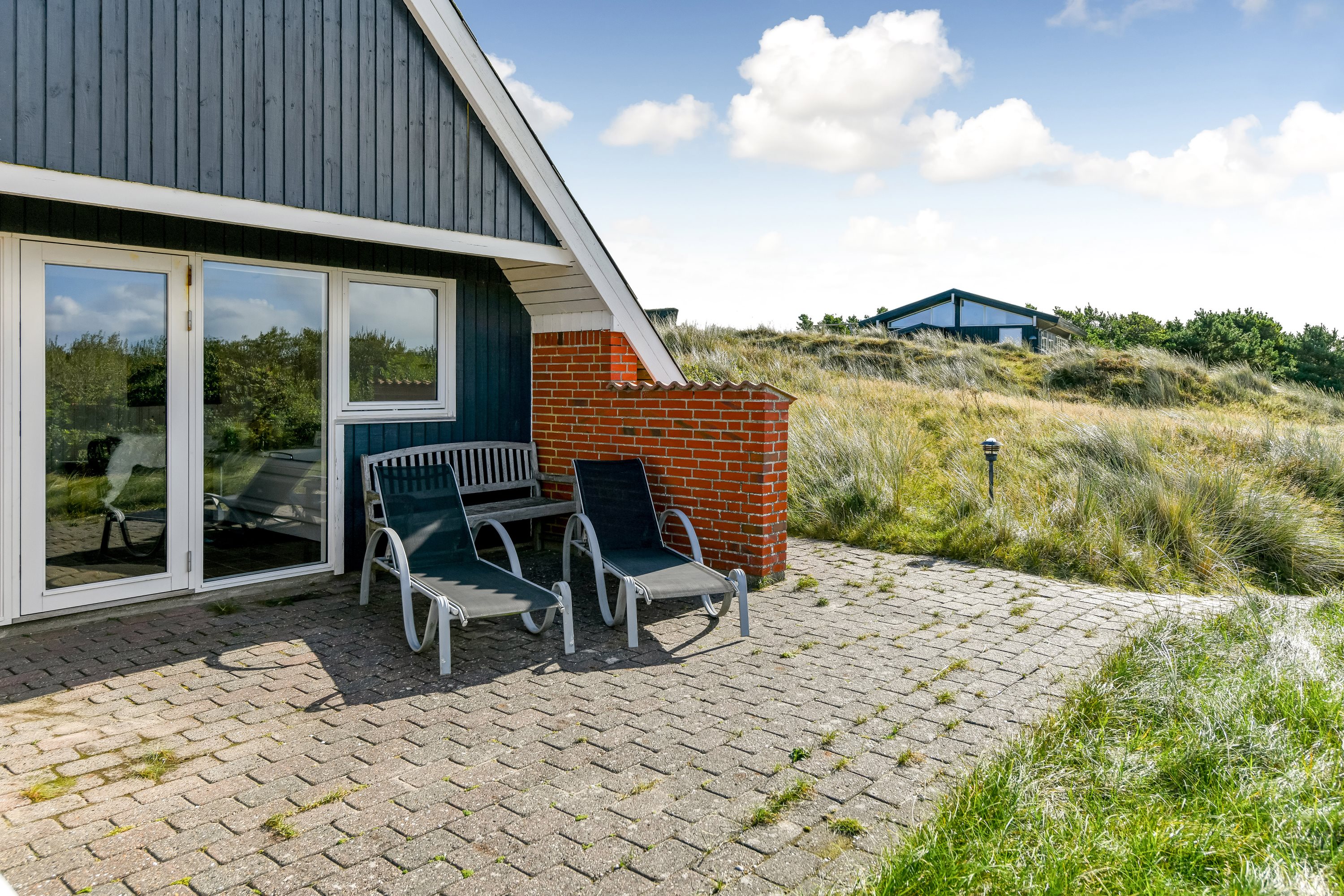 Fremhævet terrasse billede i fuldskærmstilstand. Billede af Paradisvej 52, Rindby Strand, 6720 Fanø