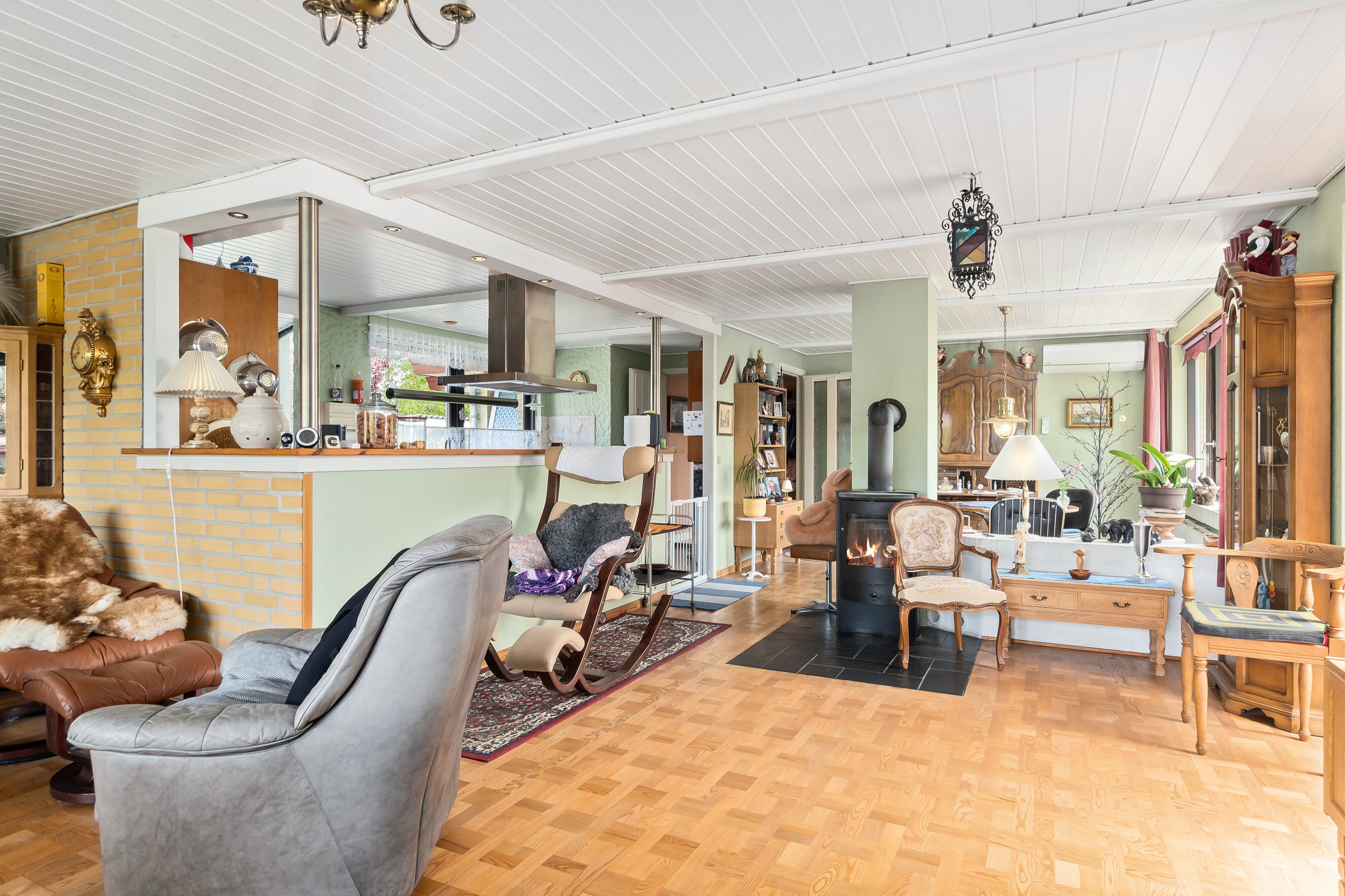 Fremhævet stue billede i fuldskærmstilstand. Billede af Rødhøjvej 8, Svenstrup, 4220 Korsør