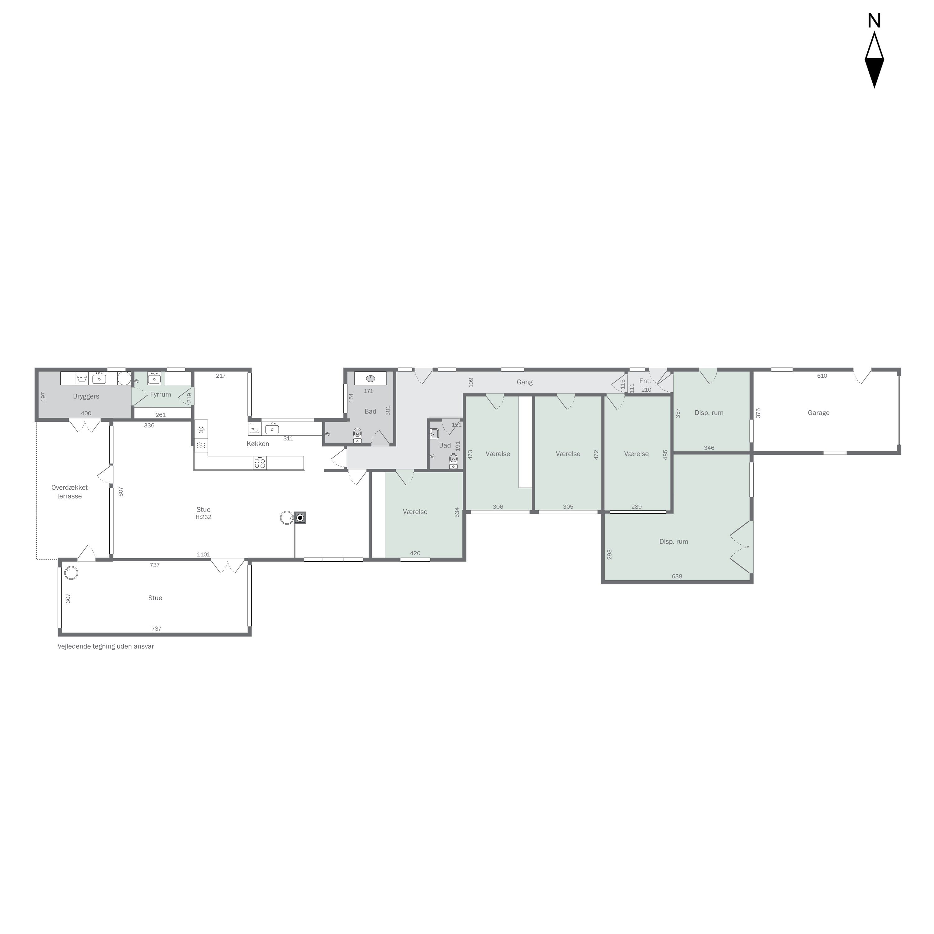 Plantegninger billede af Rødhøjvej 8, Svenstrup, 4220 Korsør
