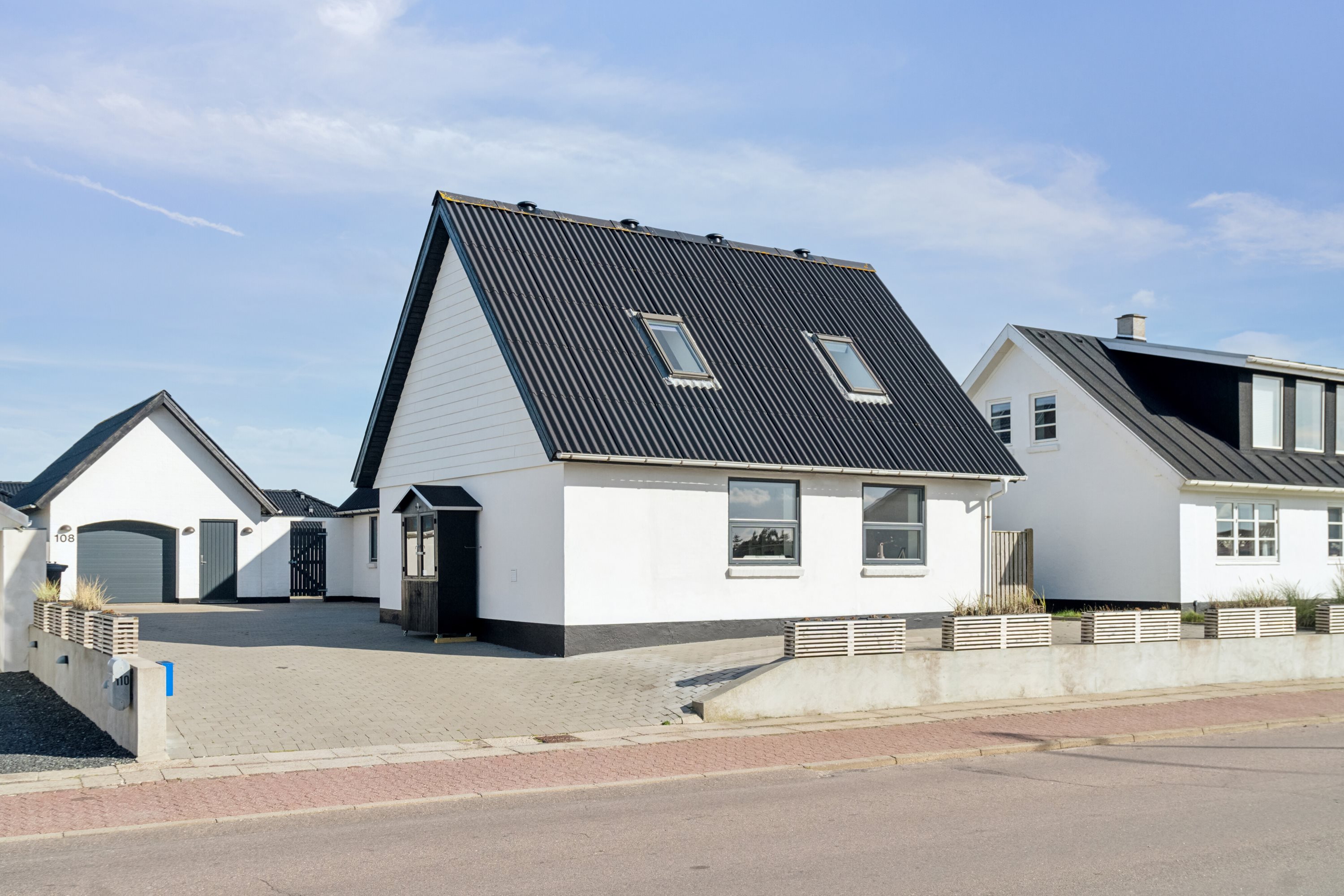 Fremhævet set fra vejen billede i fuldskærmstilstand. Billede af Vesterhavsgade 108, Vorupør, 7700 Thisted