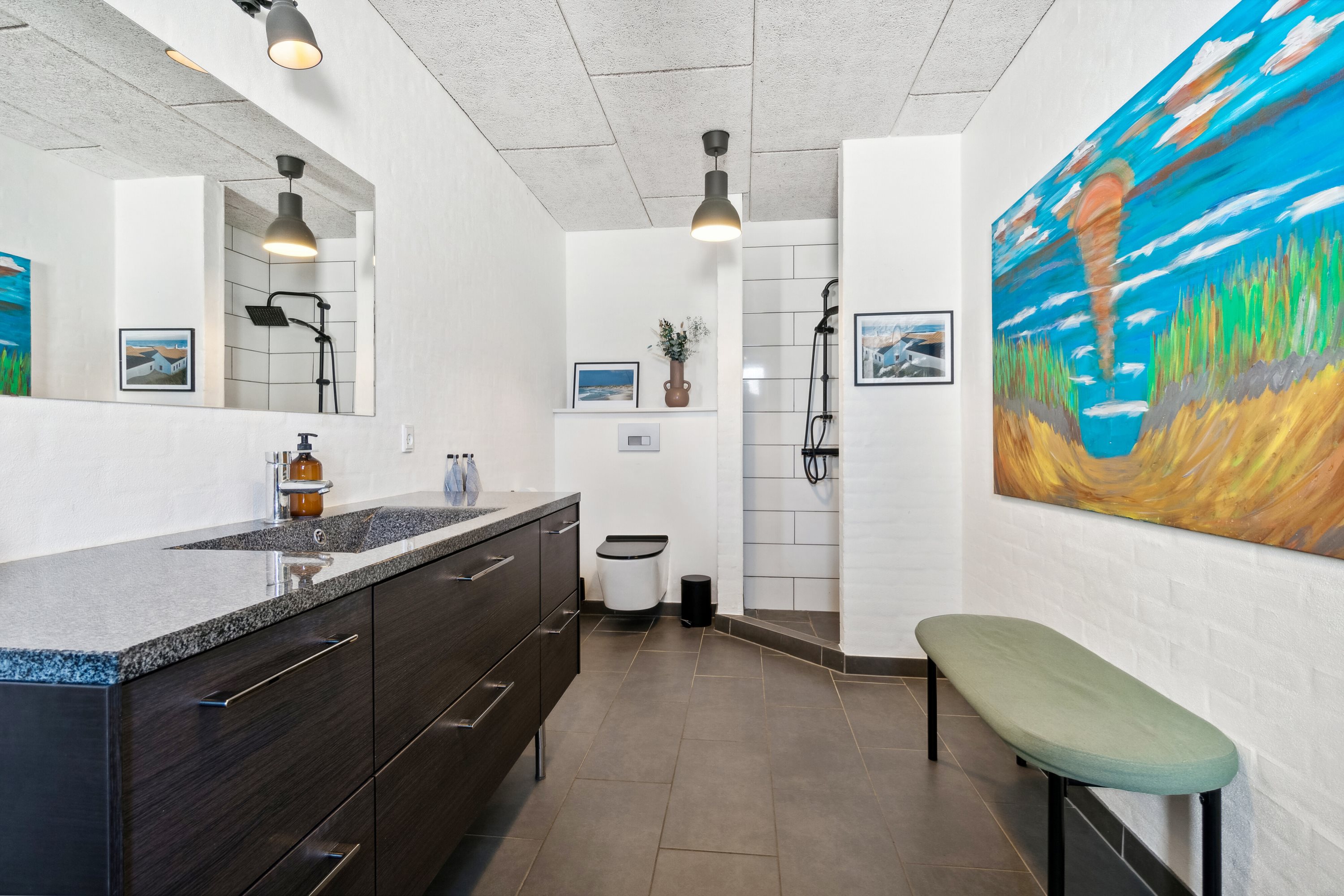 Fremhævet badeværelse billede i fuldskærmstilstand. Billede af Vesterhavsgade 108, Vorupør, 7700 Thisted