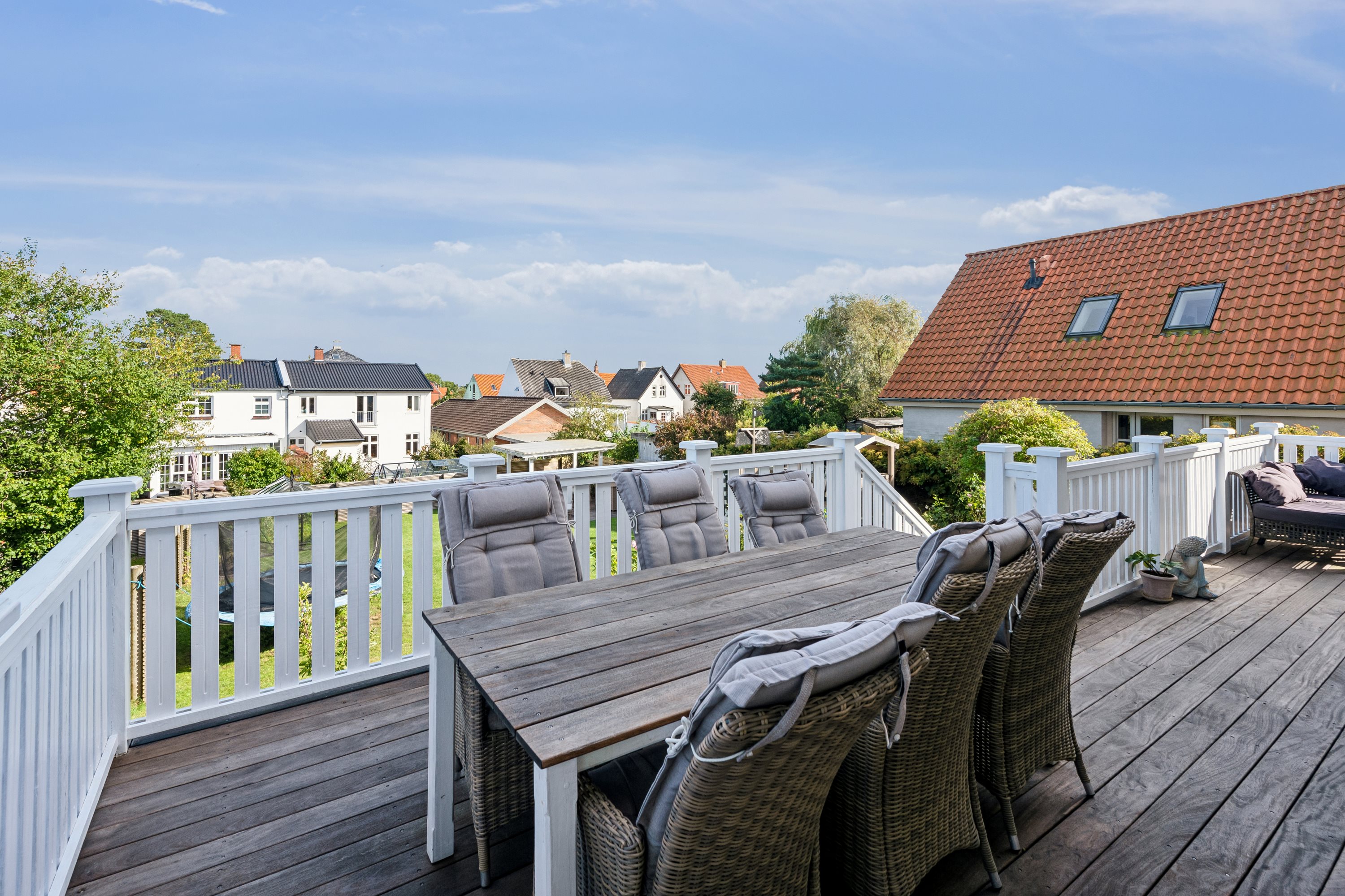 Fremhævet terrasse billede i fuldskærmstilstand. Billede af Tordenskjoldsvej 13, 3000 Helsingør