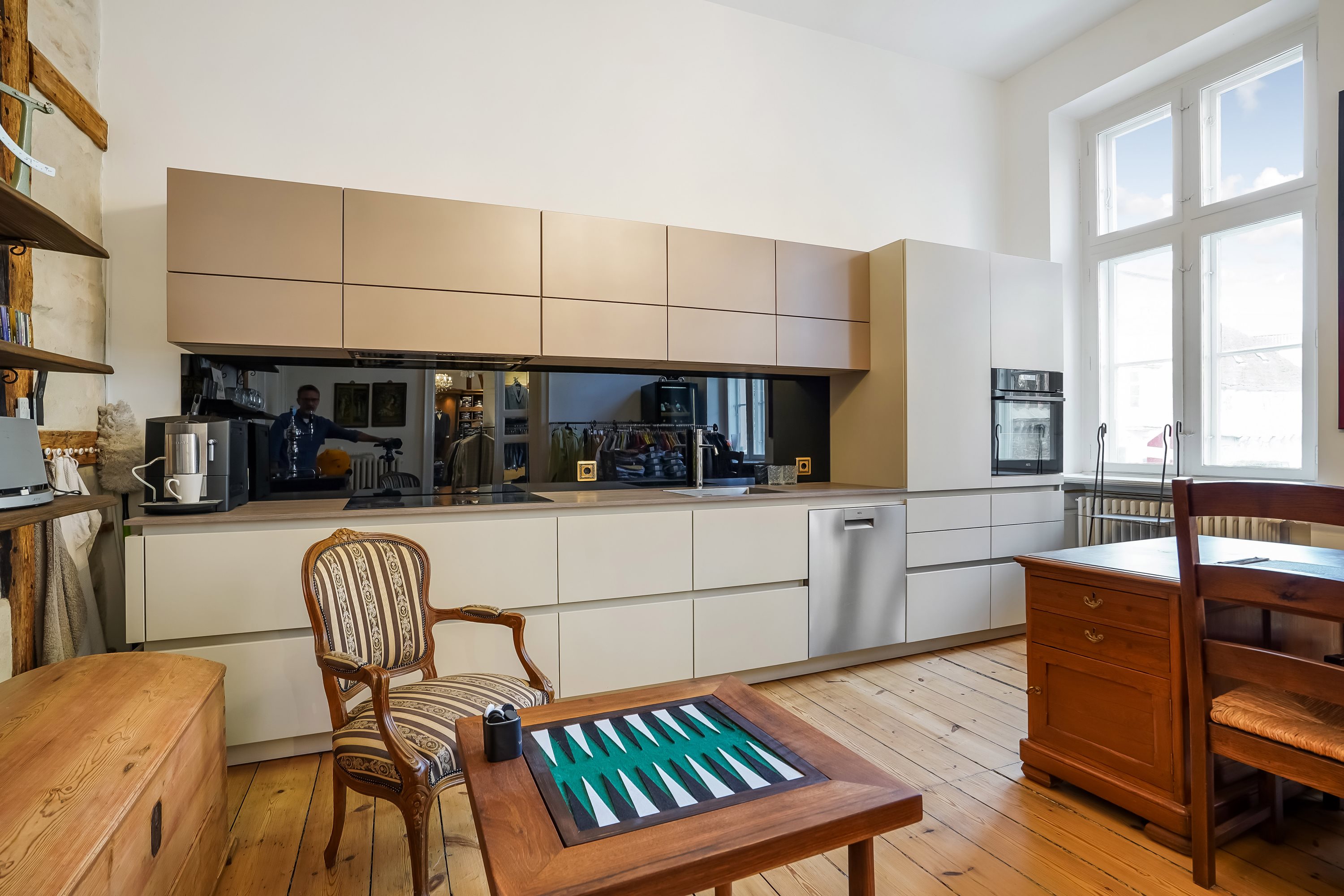 Fremhævet køkken billede i fuldskærmstilstand. Billede af Nørregade 45B, 1. th., 5000 Odense C