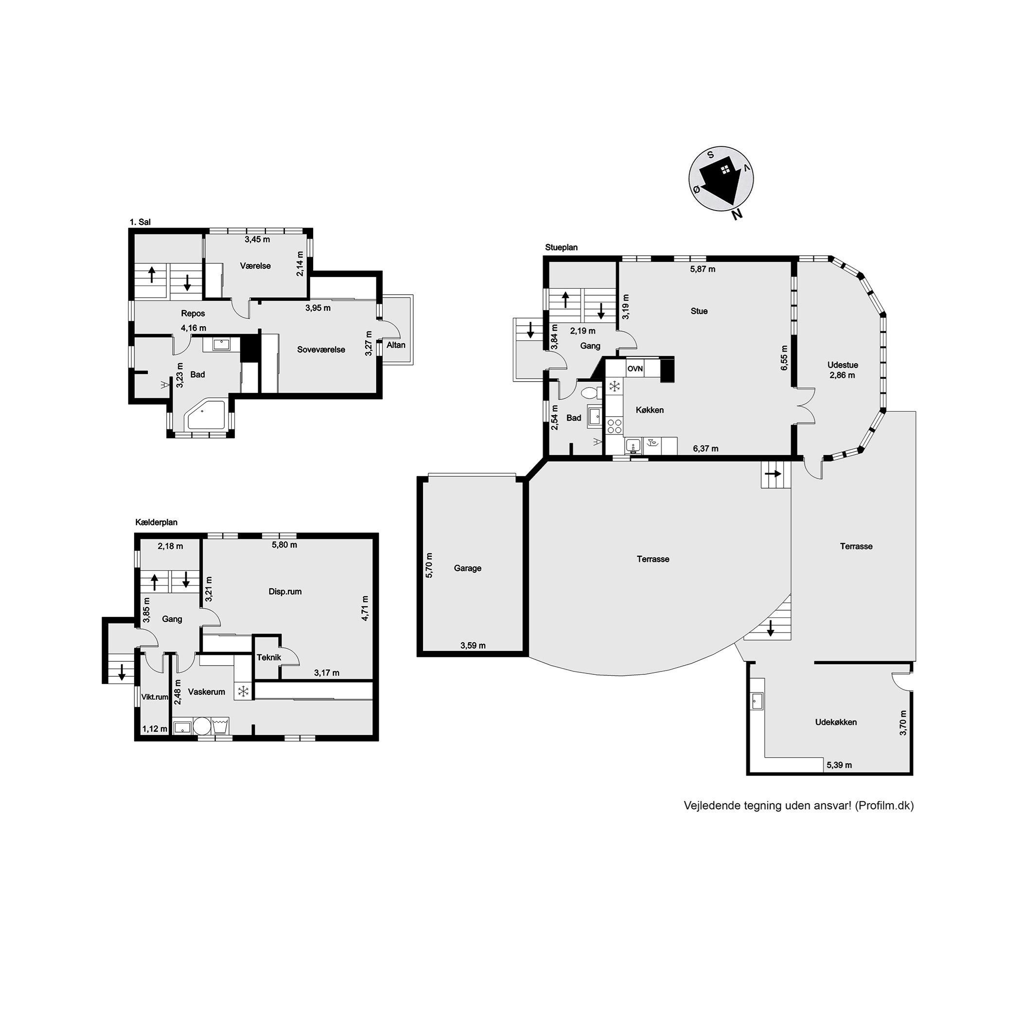 Plantegninger billede af Alpedalsvej 4, 6000 Kolding