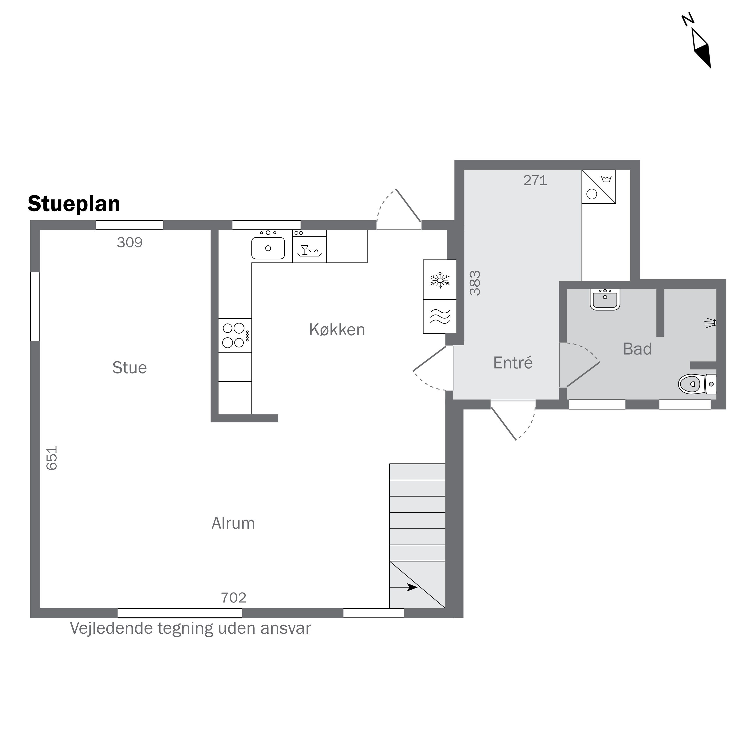 Plantegninger billede af Kværndrup Vænge 8, 5772 Kværndrup