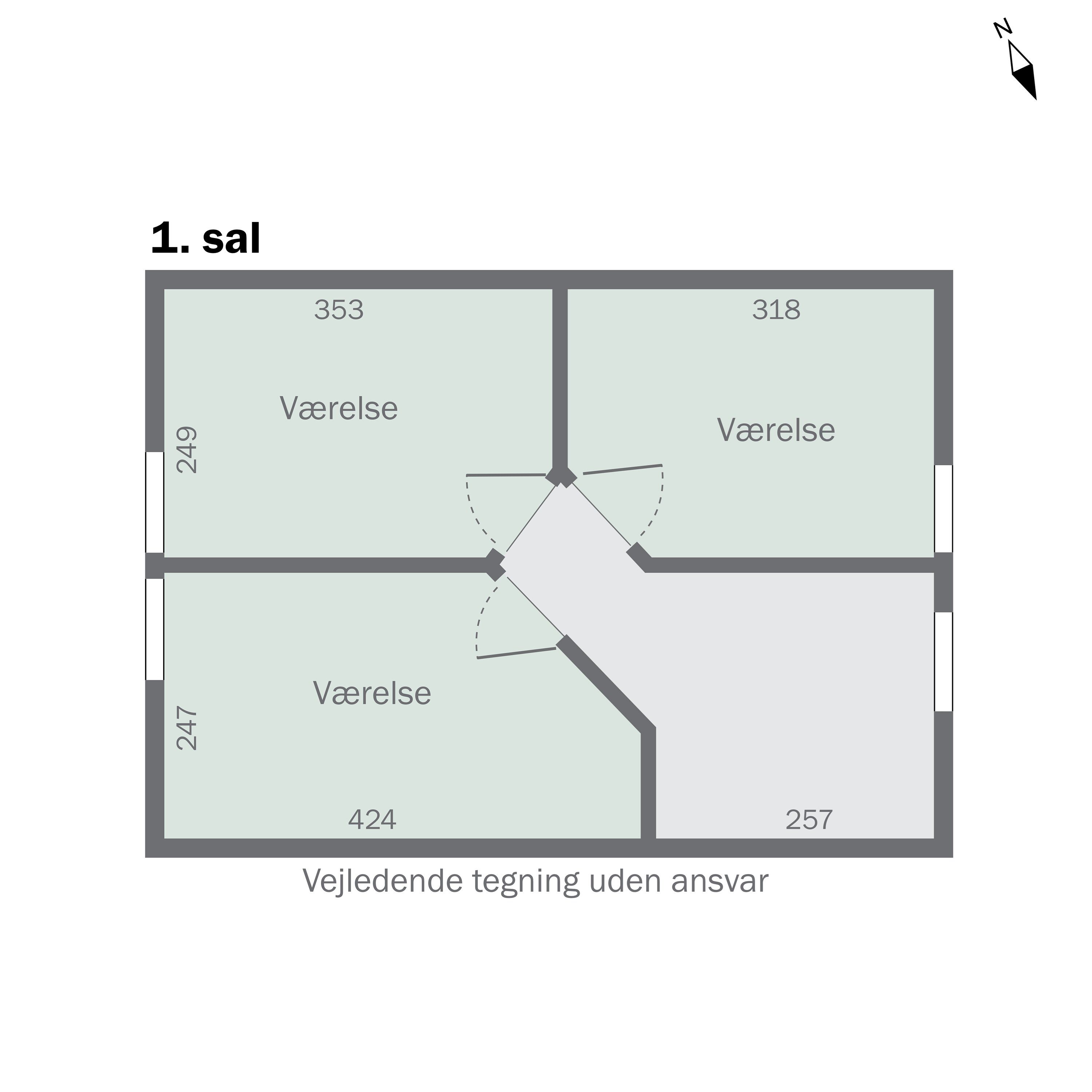 Plantegninger billede af Kværndrup Vænge 8, 5772 Kværndrup