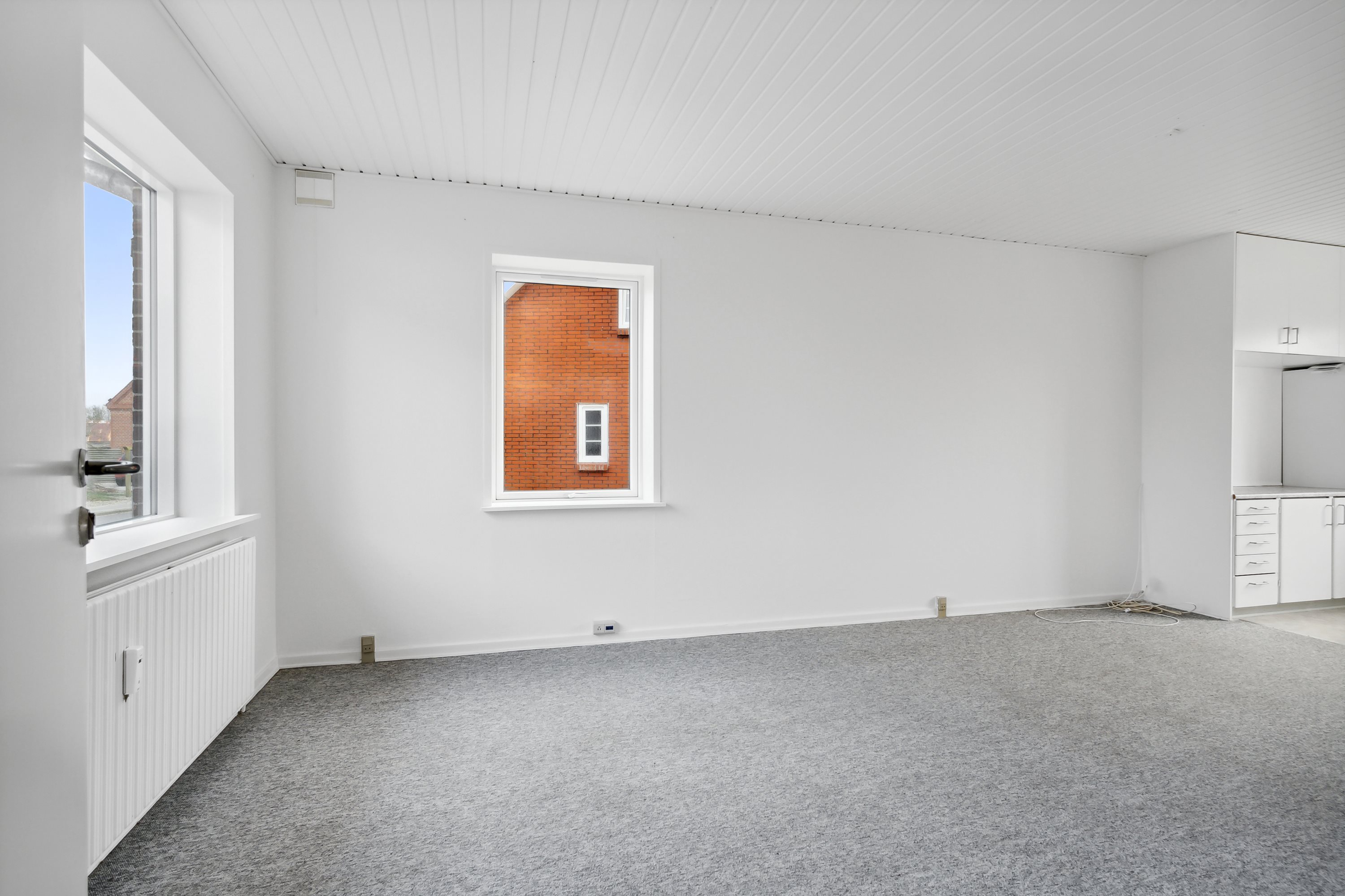 Fremhævet stue billede i fuldskærmstilstand. Billede af Vestbygade 7A-D, Haverslev, 9610 Nørager