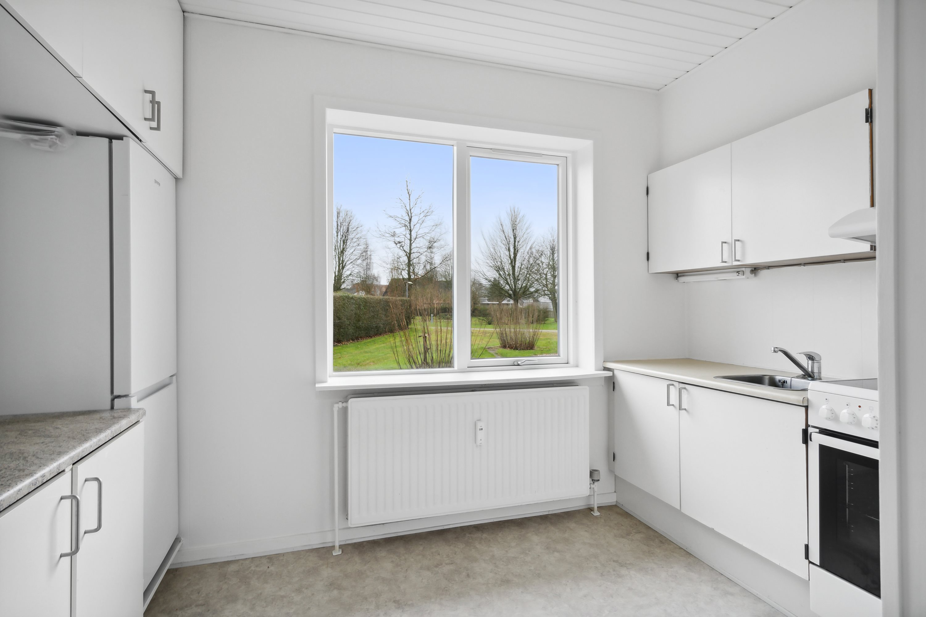 Fremhævet køkken billede i fuldskærmstilstand. Billede af Vestbygade 7A-D, Haverslev, 9610 Nørager