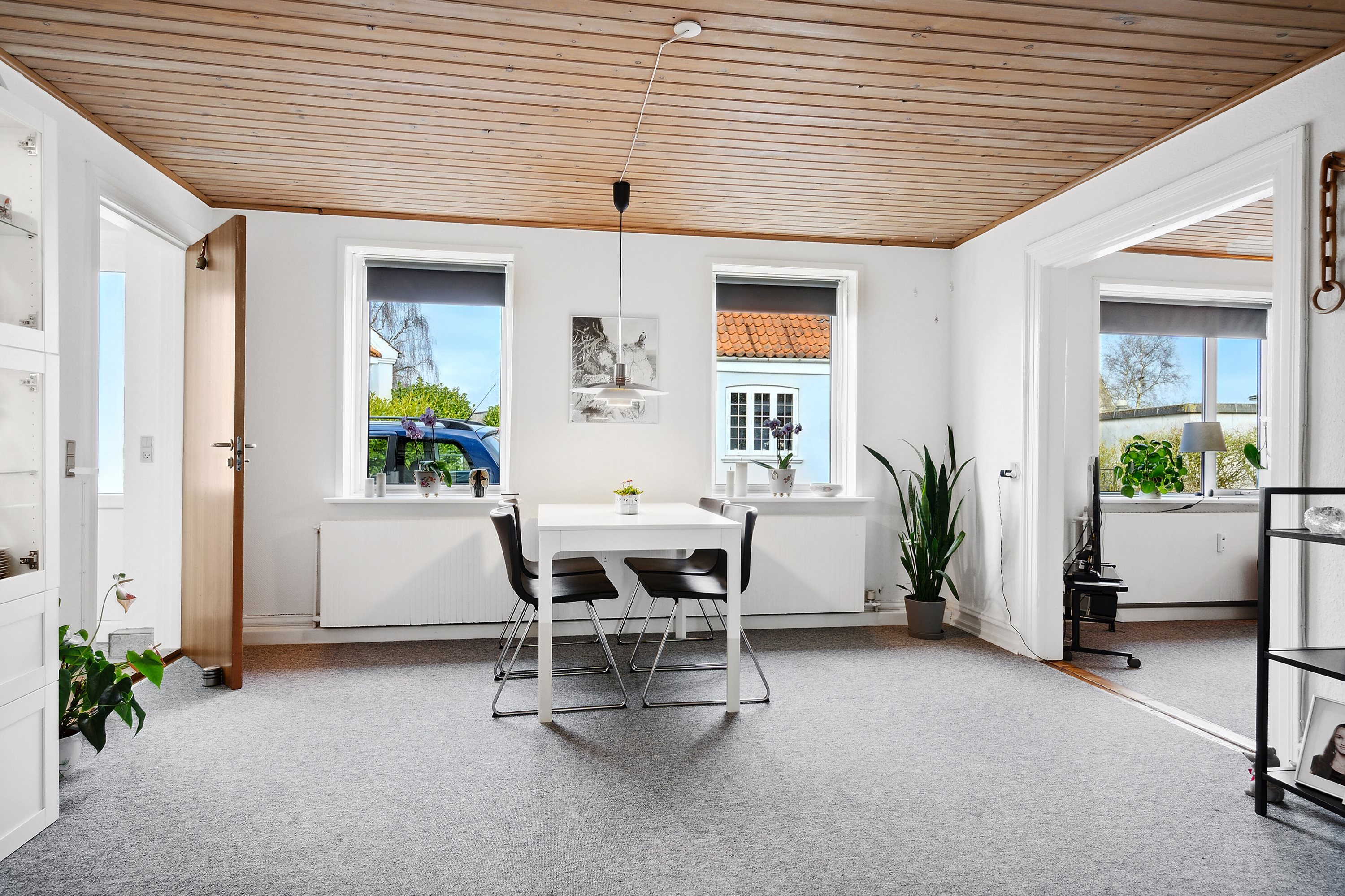 Fremhævet spisestue billede i fuldskærmstilstand. Billede af Vestbygade 9A-D, Haverslev, 9610 Nørager