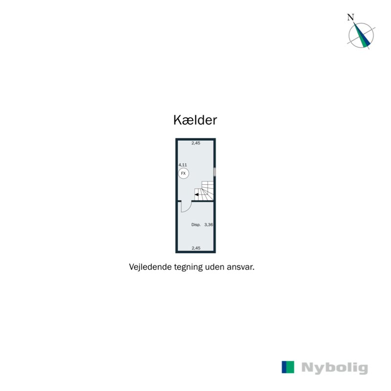 Plantegninger billede af Fenstenvej 27, Fensten, 8300 Odder