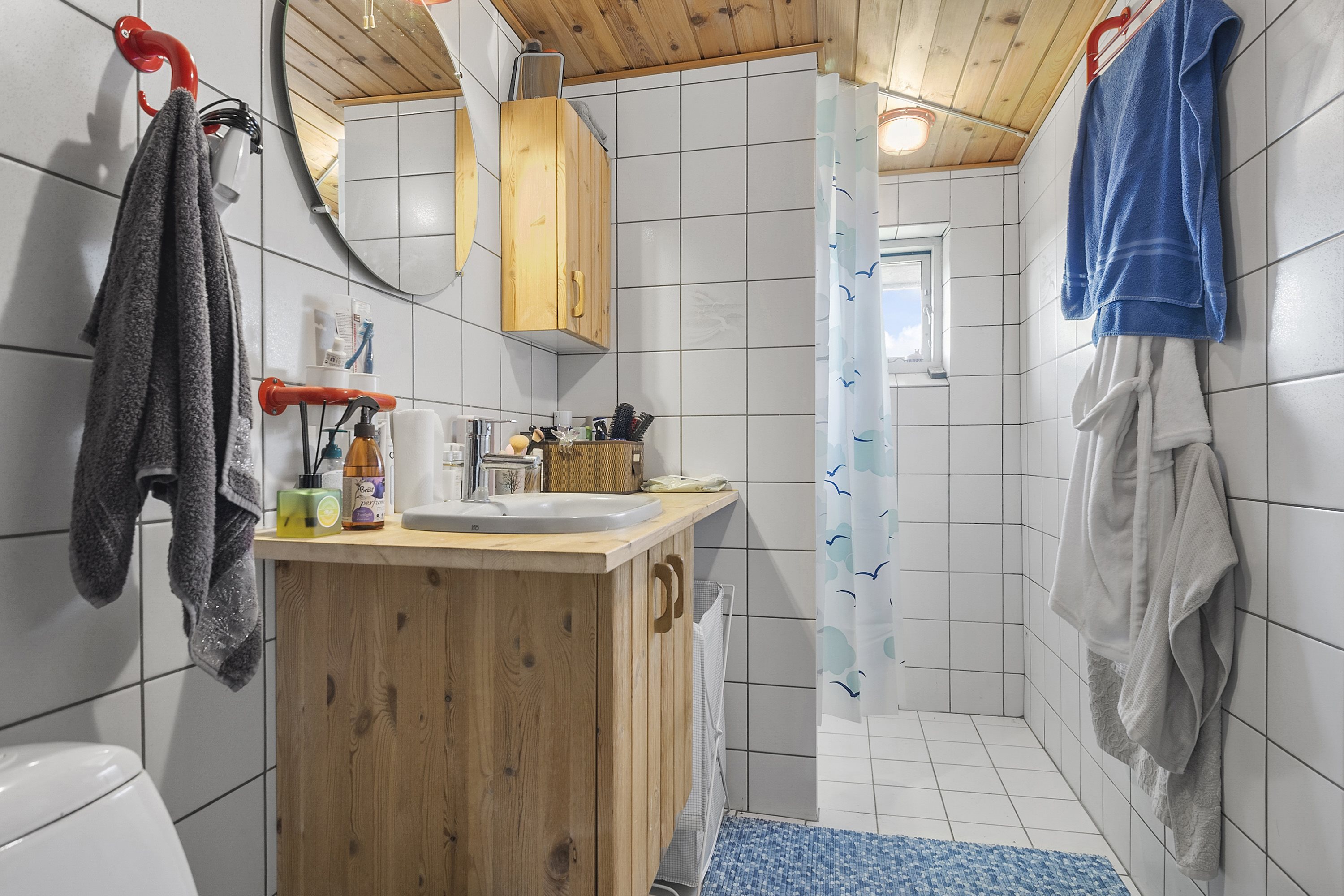 Fremhævet badeværelse billede i fuldskærmstilstand. Billede af Fenstenvej 27, Fensten, 8300 Odder