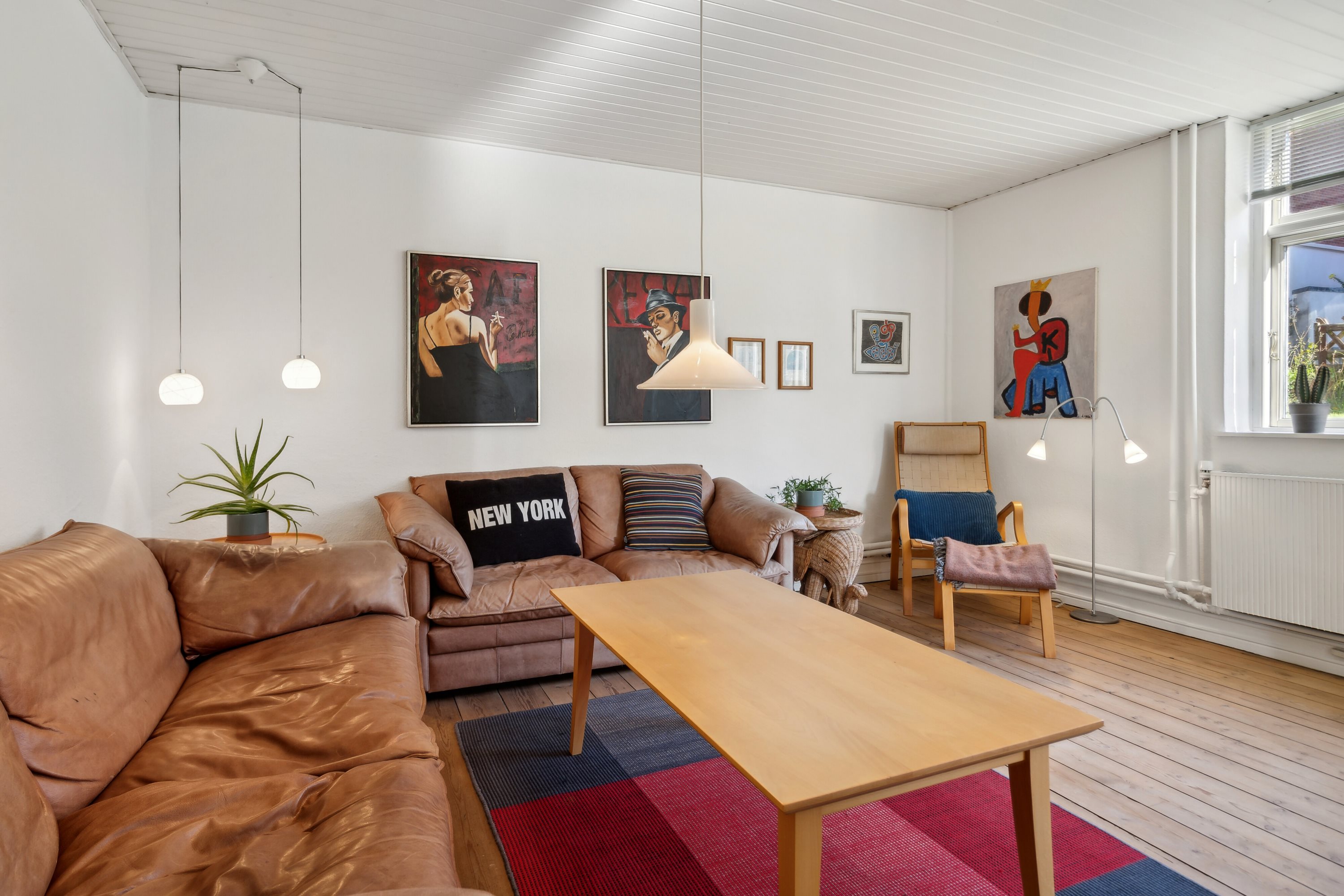 Fremhævet stue billede i fuldskærmstilstand. Billede af Øksenbjergvej 20B, 5700 Svendborg