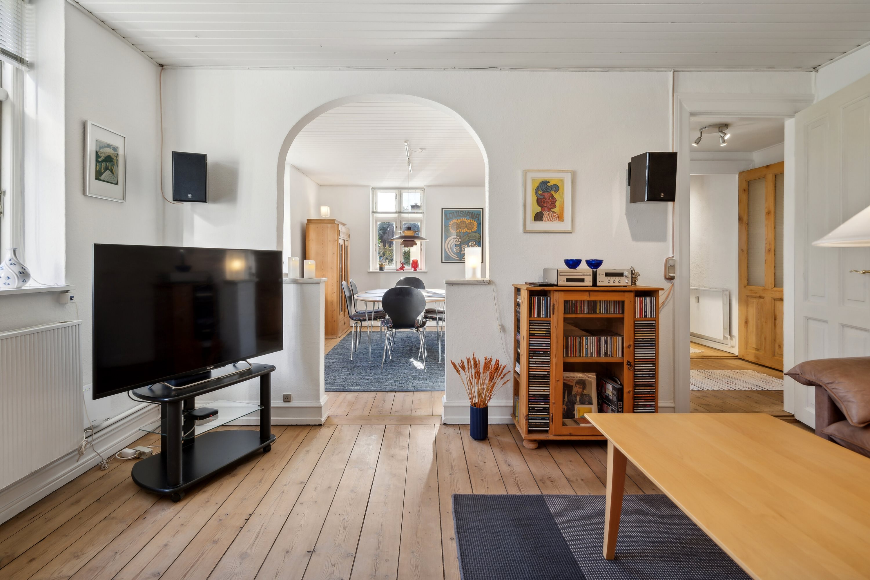 Fremhævet stue billede i fuldskærmstilstand. Billede af Øksenbjergvej 20B, 5700 Svendborg