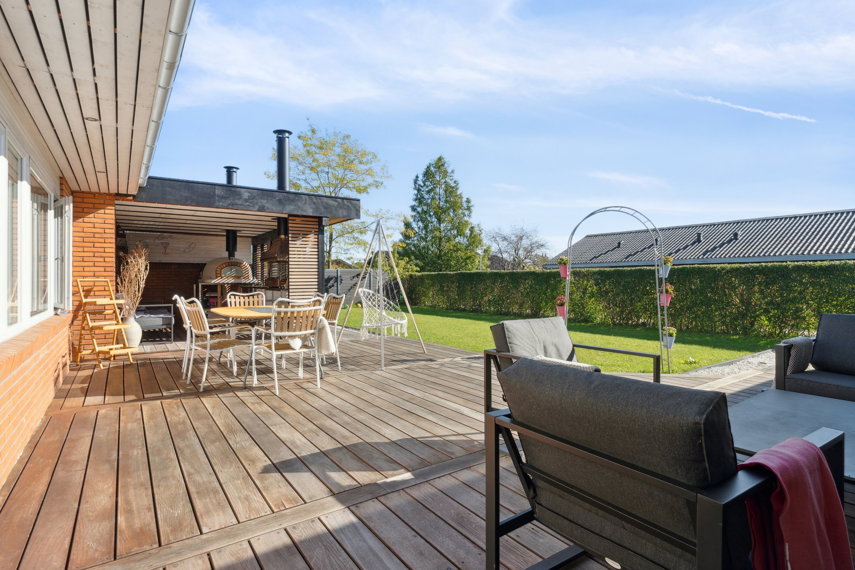 Fremhævet terrasse billede i fuldskærmstilstand. Billede af Randager 103, 2620 Albertslund