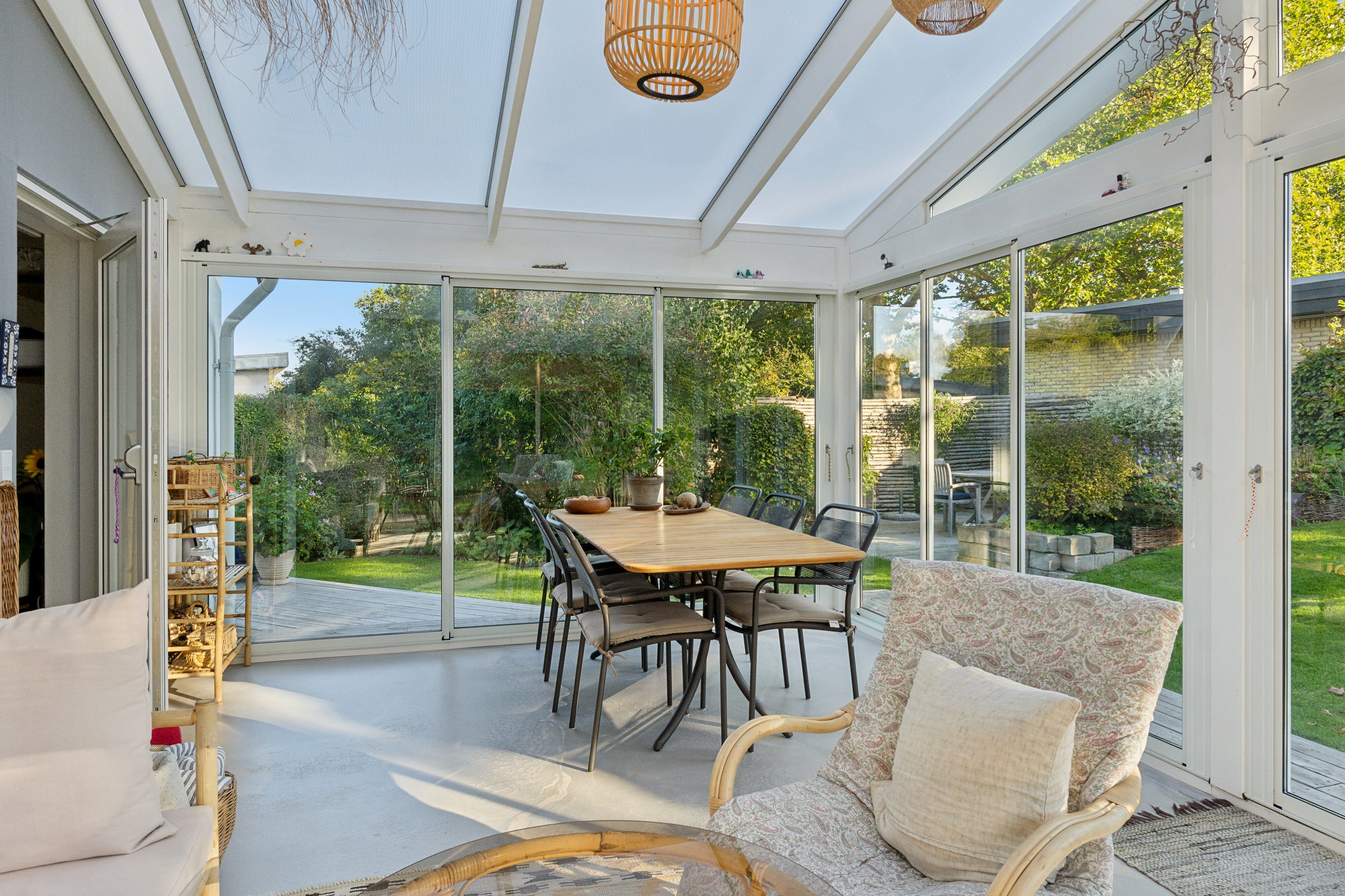 Fremhævet terrasse billede i fuldskærmstilstand. Billede af Ravnholmvej 13C, 2800 Kongens Lyngby