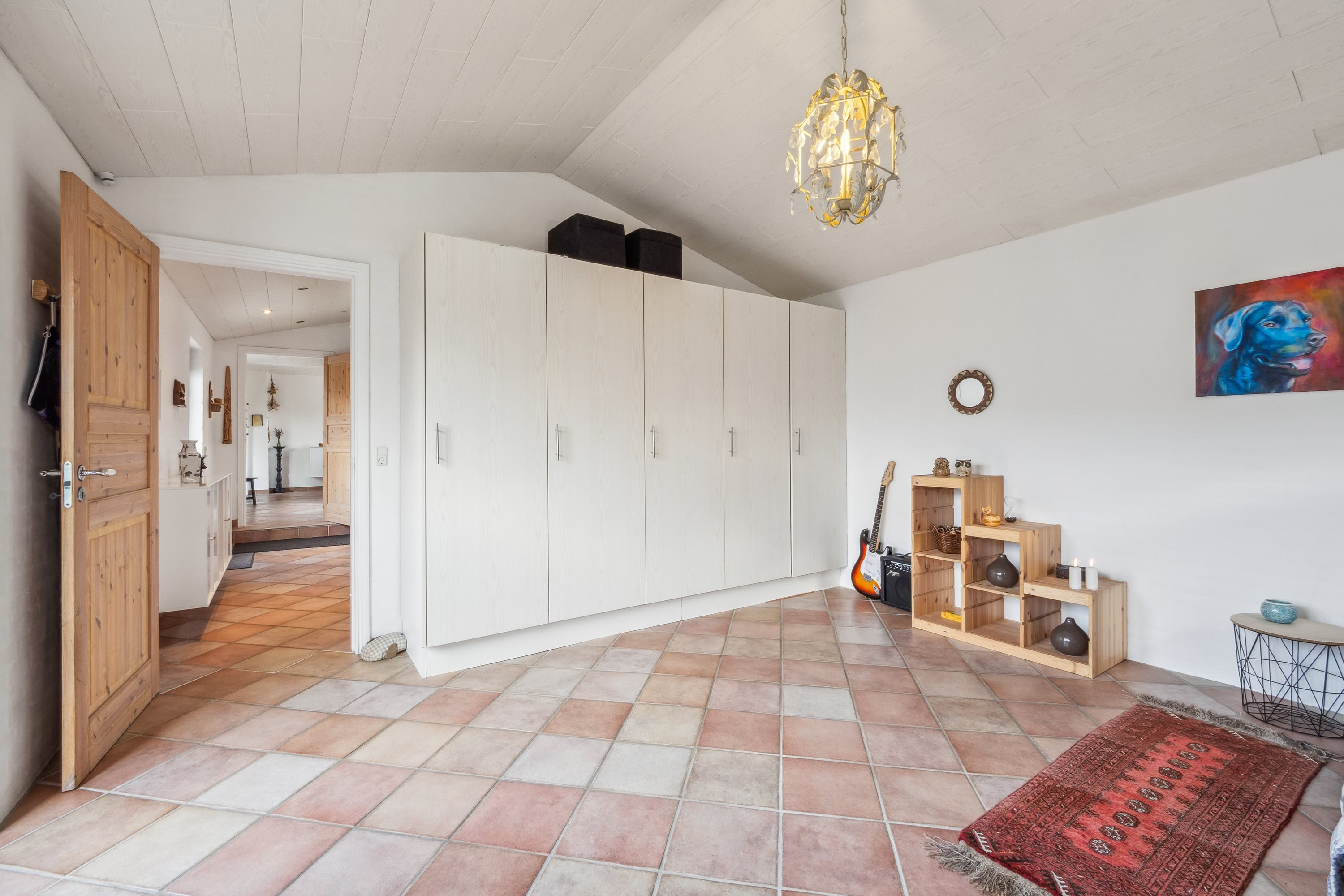 Fremhævet stue billede i fuldskærmstilstand. Billede af Bådsgårdsvej 25, 7730 Hanstholm