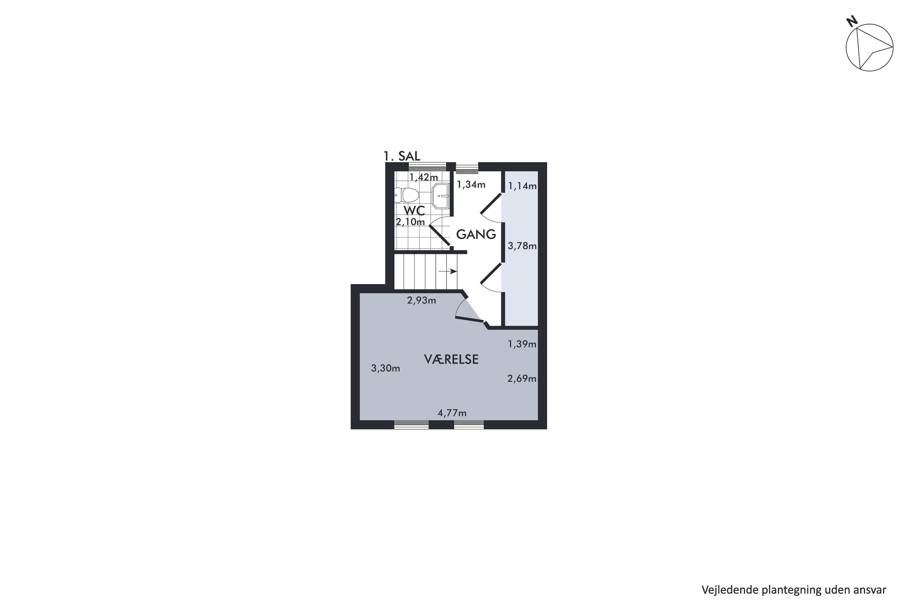 Plantegninger billede af Bådsgårdsvej 25, 7730 Hanstholm