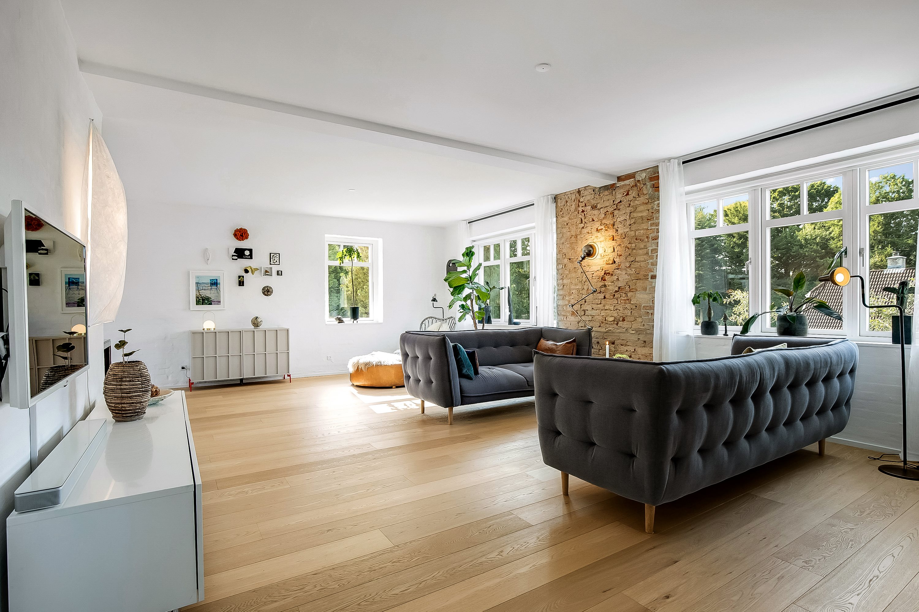 Fremhævet stue billede i fuldskærmstilstand. Billede af Idyl 13, Tved, 6000 Kolding