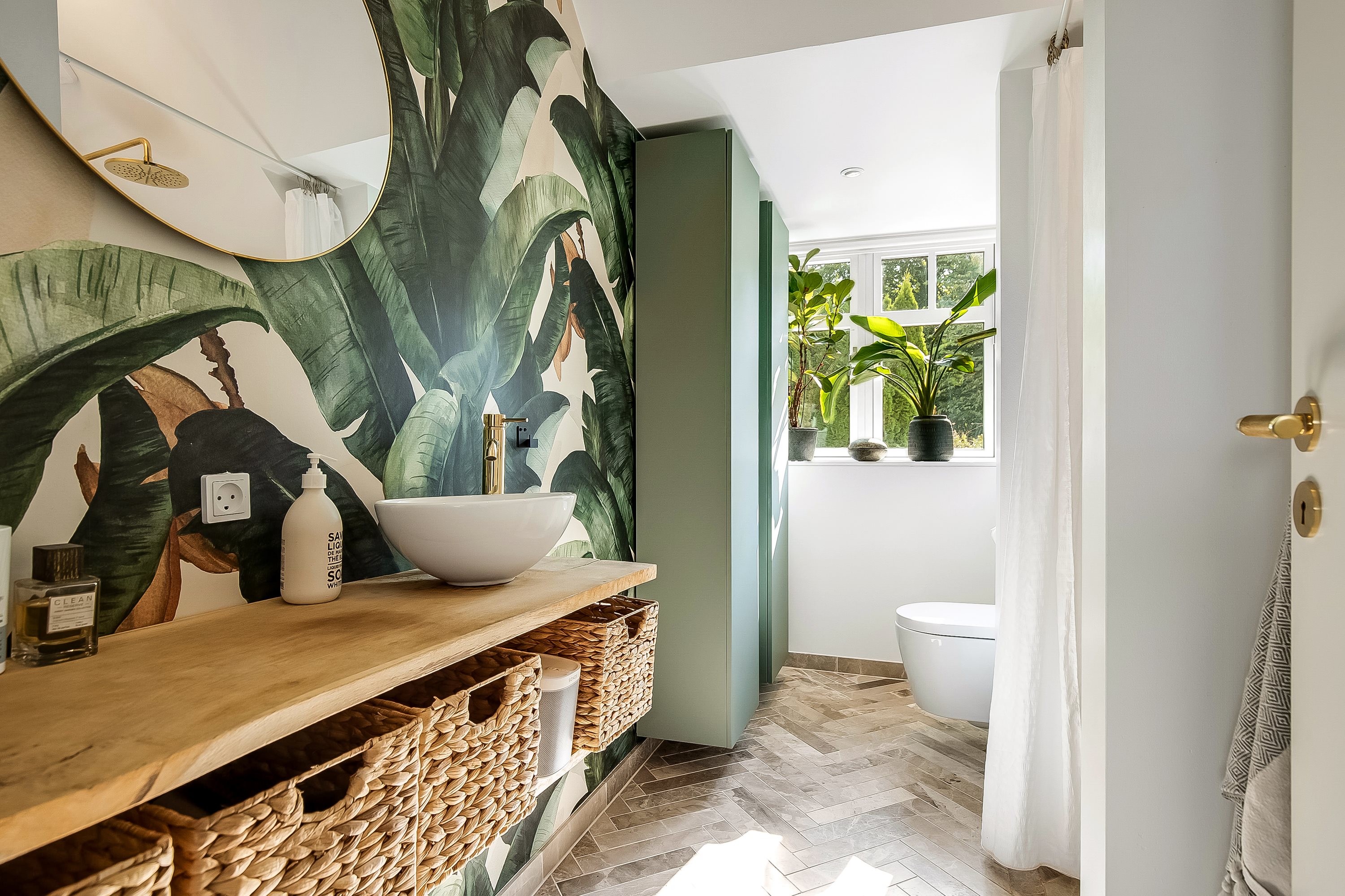 Fremhævet badeværelse billede i fuldskærmstilstand. Billede af Idyl 13, Tved, 6000 Kolding