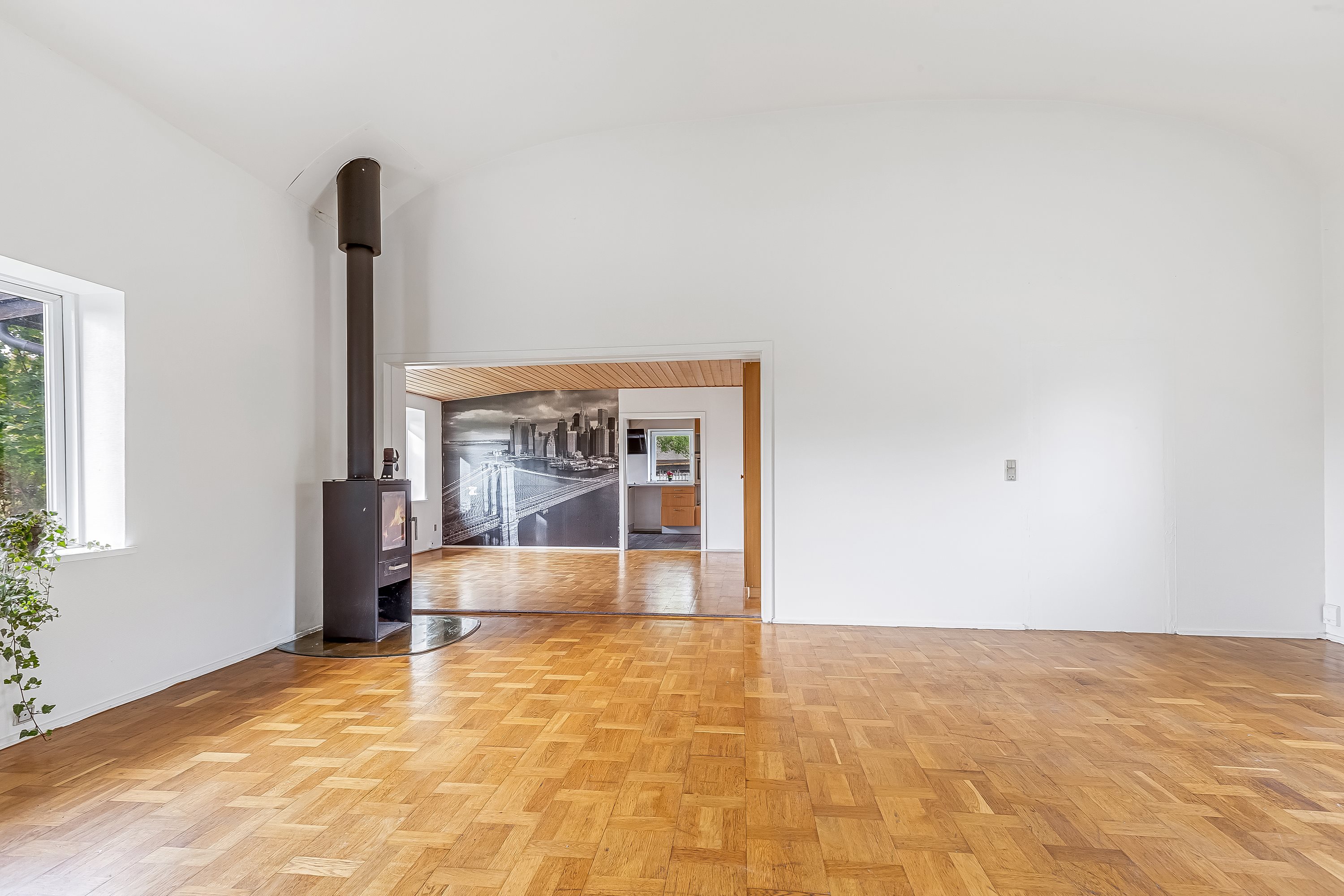 Fremhævet stue billede i fuldskærmstilstand. Billede af Vind Kirkevej 29, Vind, 7500 Holstebro