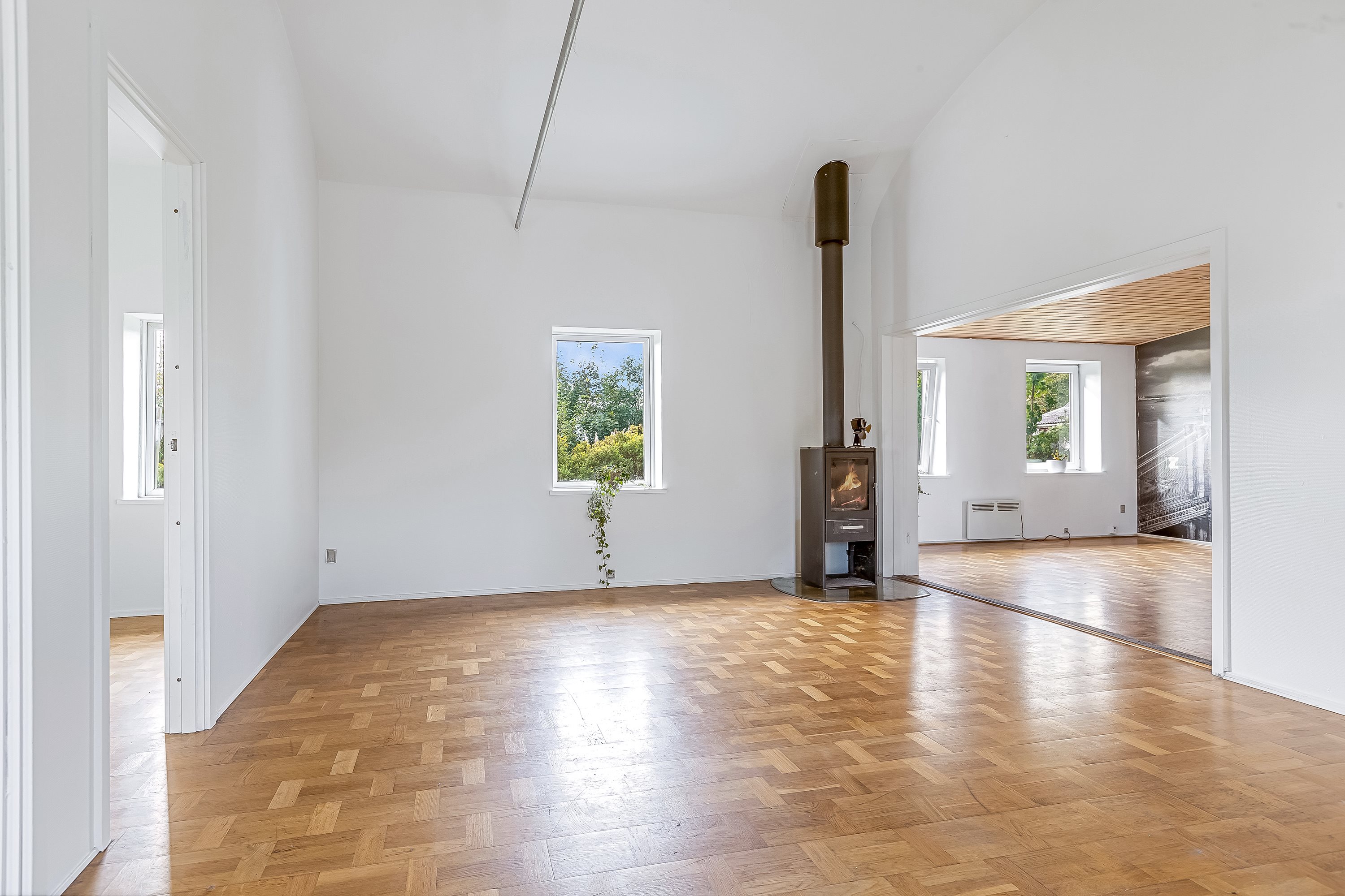 Fremhævet stue billede i fuldskærmstilstand. Billede af Vind Kirkevej 29, Vind, 7500 Holstebro